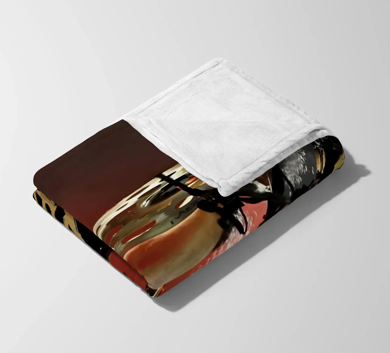 Dave Lombardo coperta in pile da Low poly art