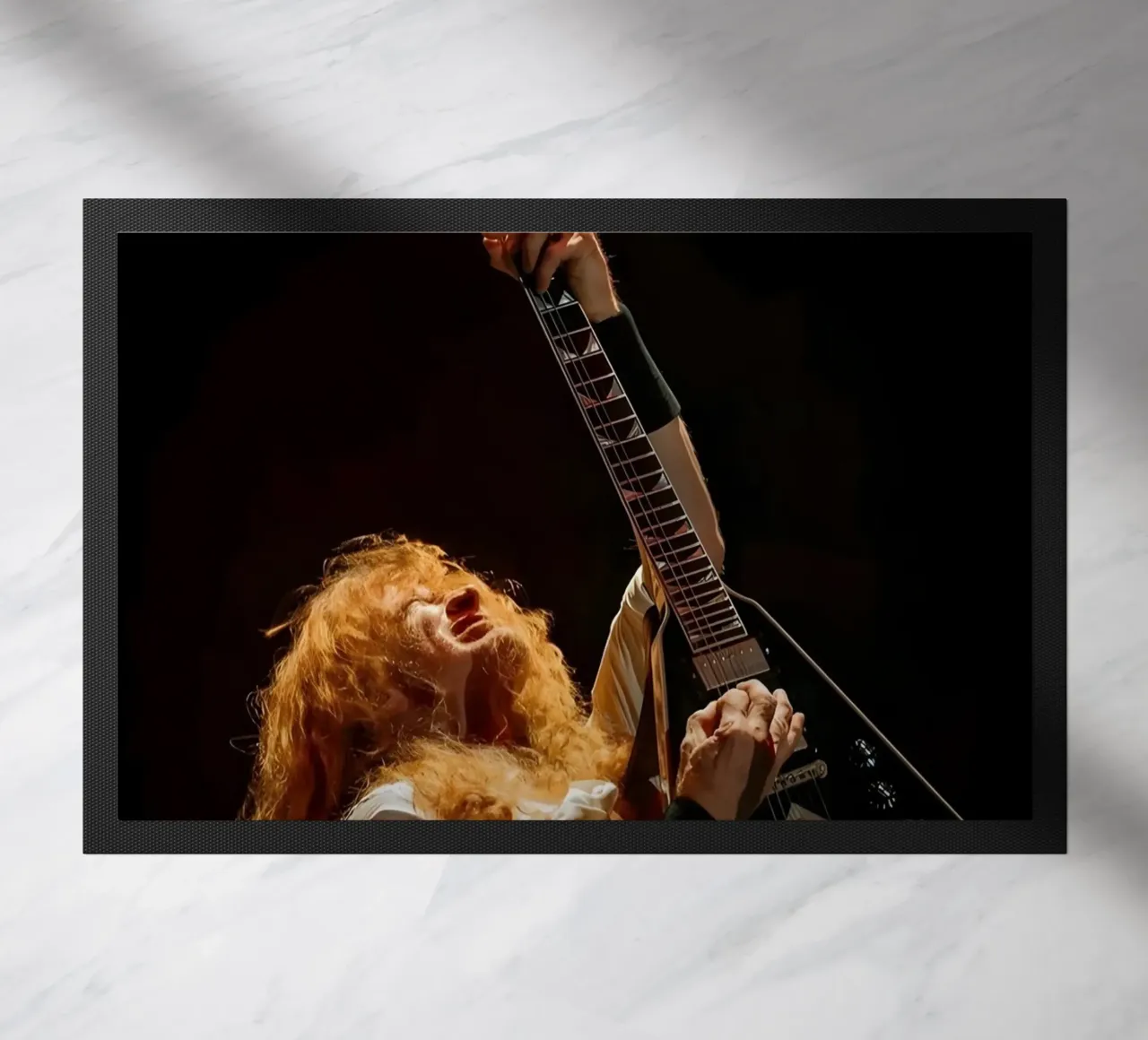 Dave Mustaine zerbino da Low poly art