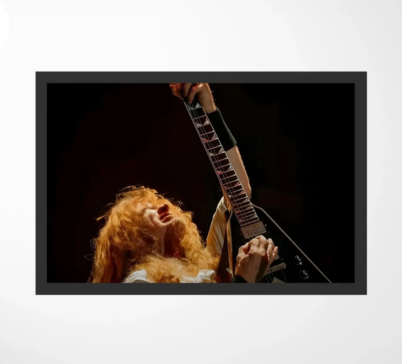 Dave Mustaine zerbino da Low poly art