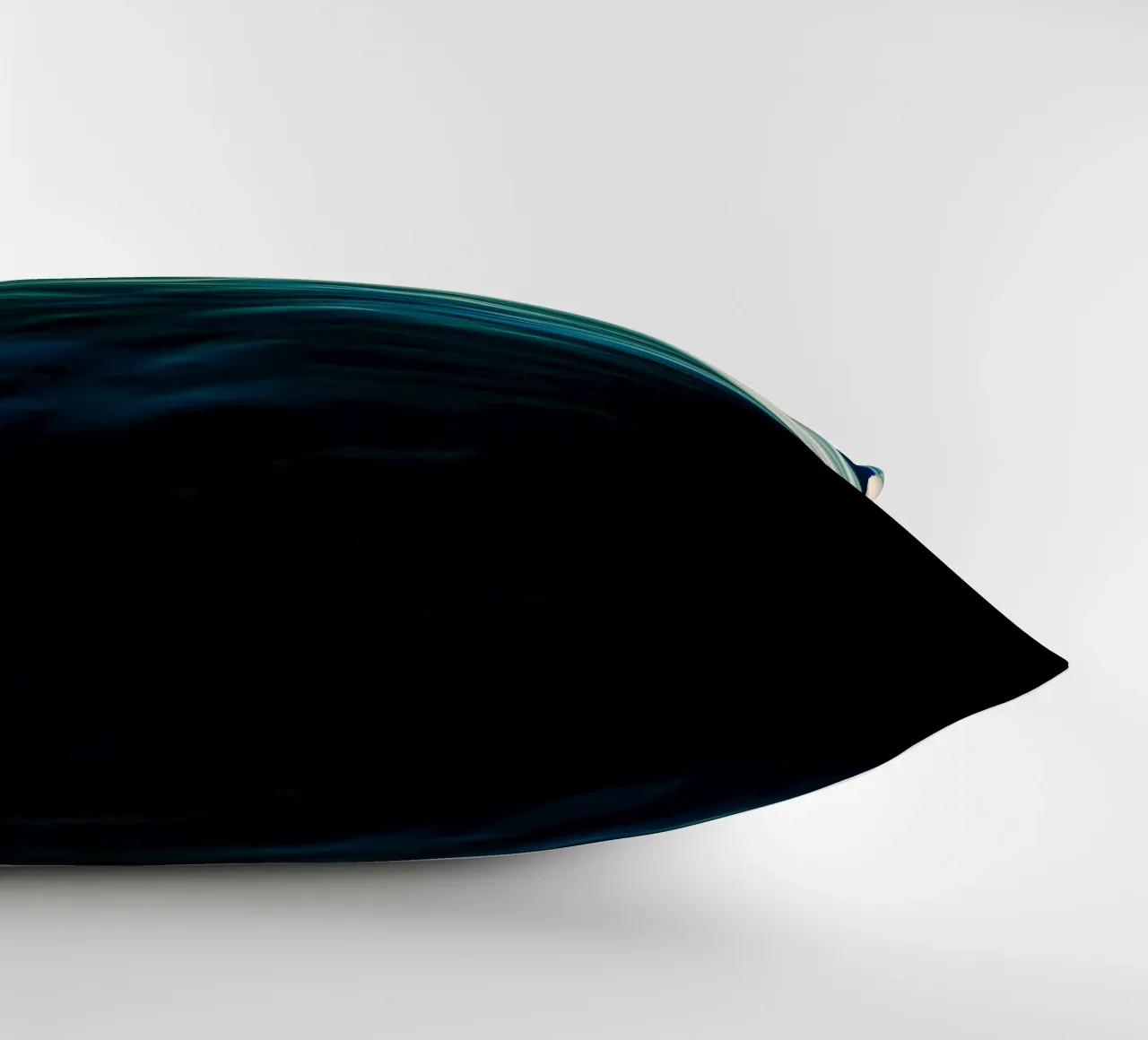 The Uniqueness of Waves V decorative cushion by Tal Paz-Fridman