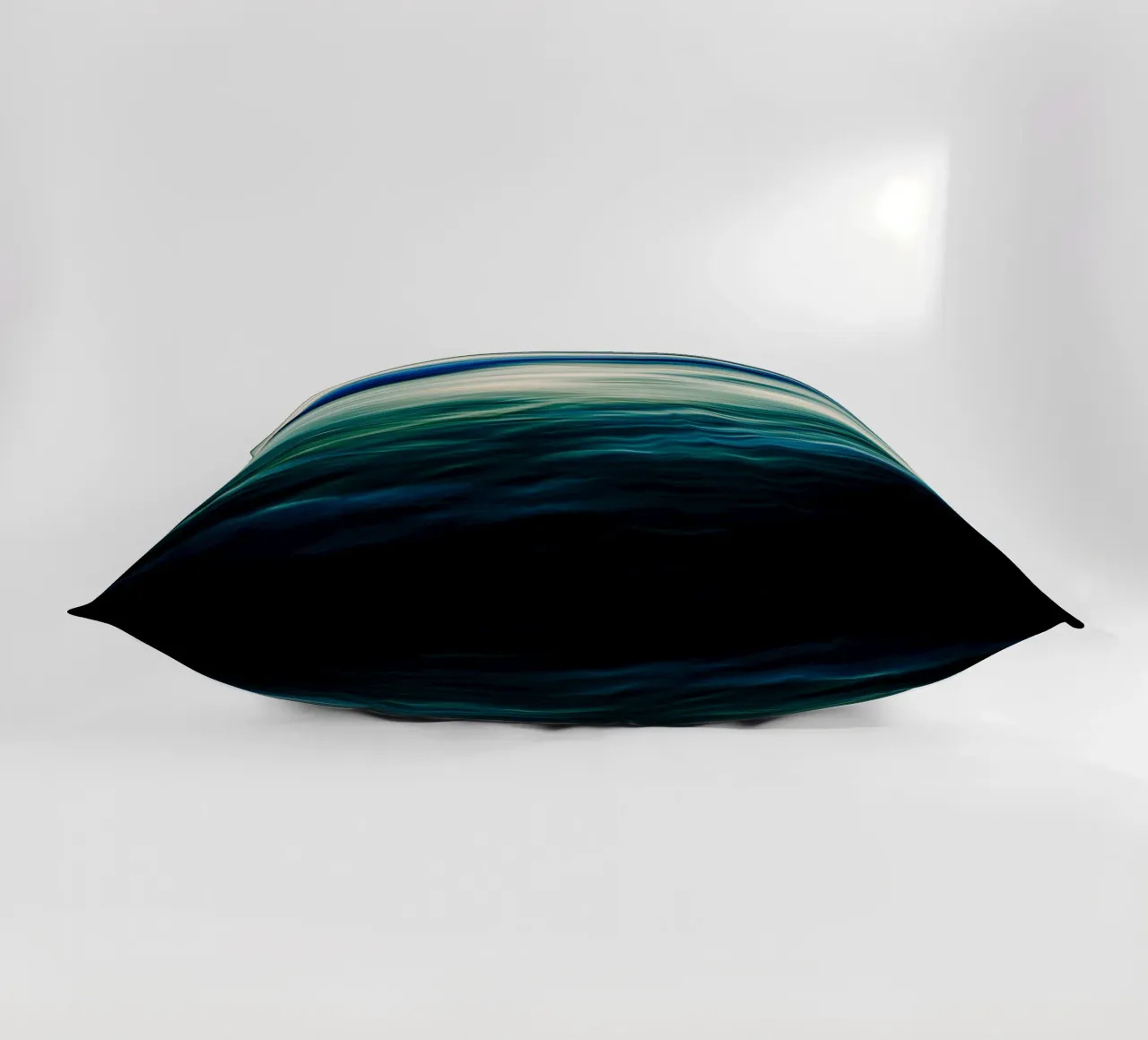 The Uniqueness of Waves V decorative cushion by Tal Paz-Fridman