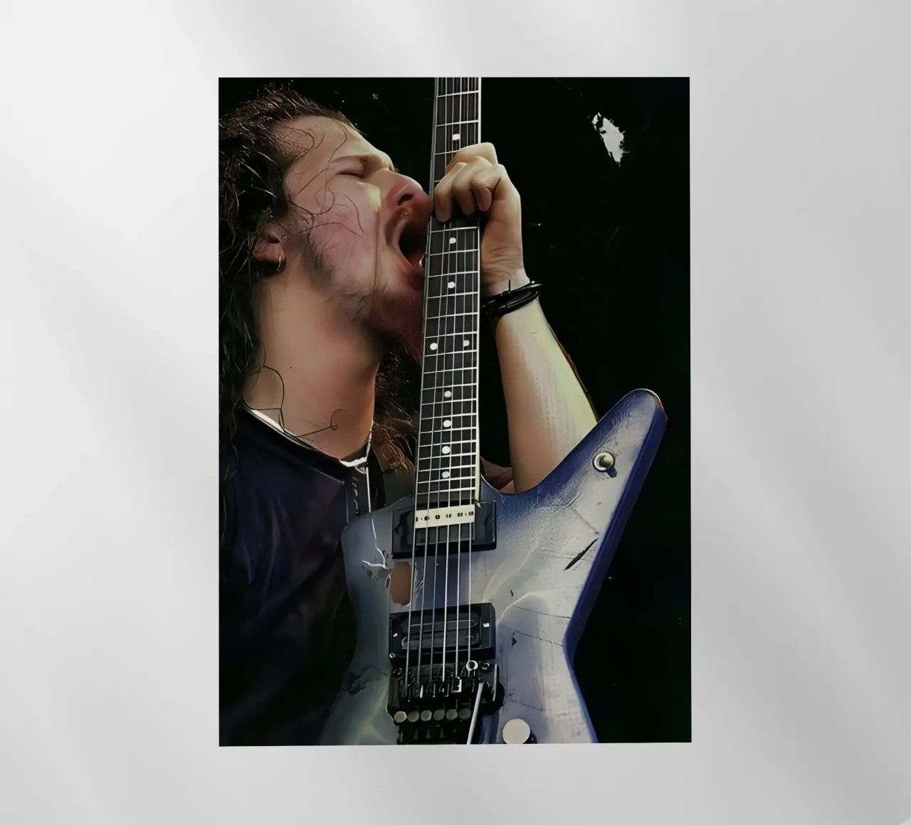 Dimebag Darrell pellicola backlit da Low poly art