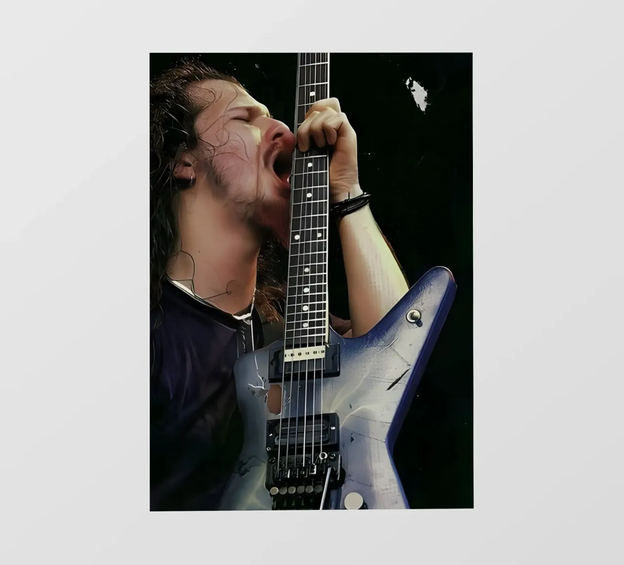 Dimebag Darrell pellicola backlit da Low poly art