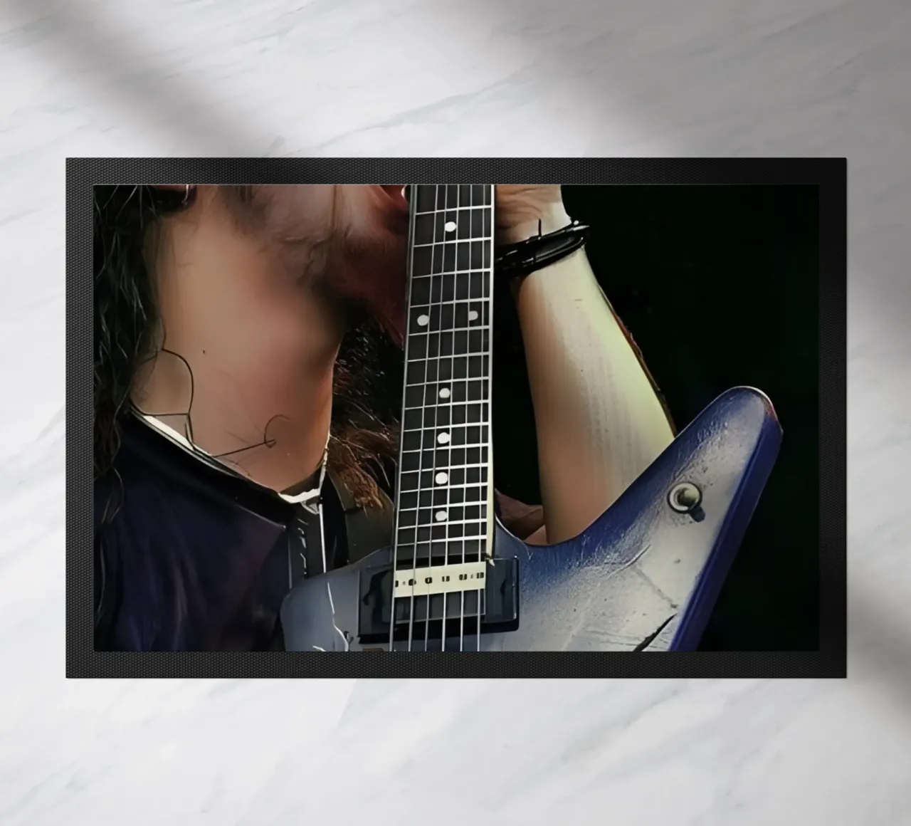 Dimebag Darrell zerbino da Low poly art