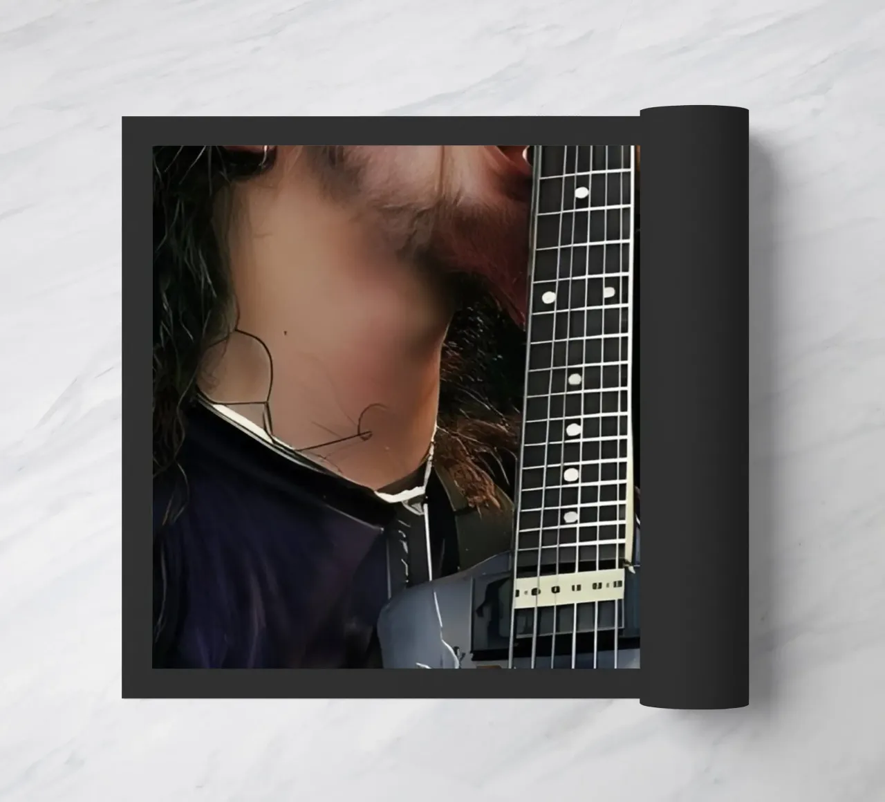 Dimebag Darrell zerbino da Low poly art