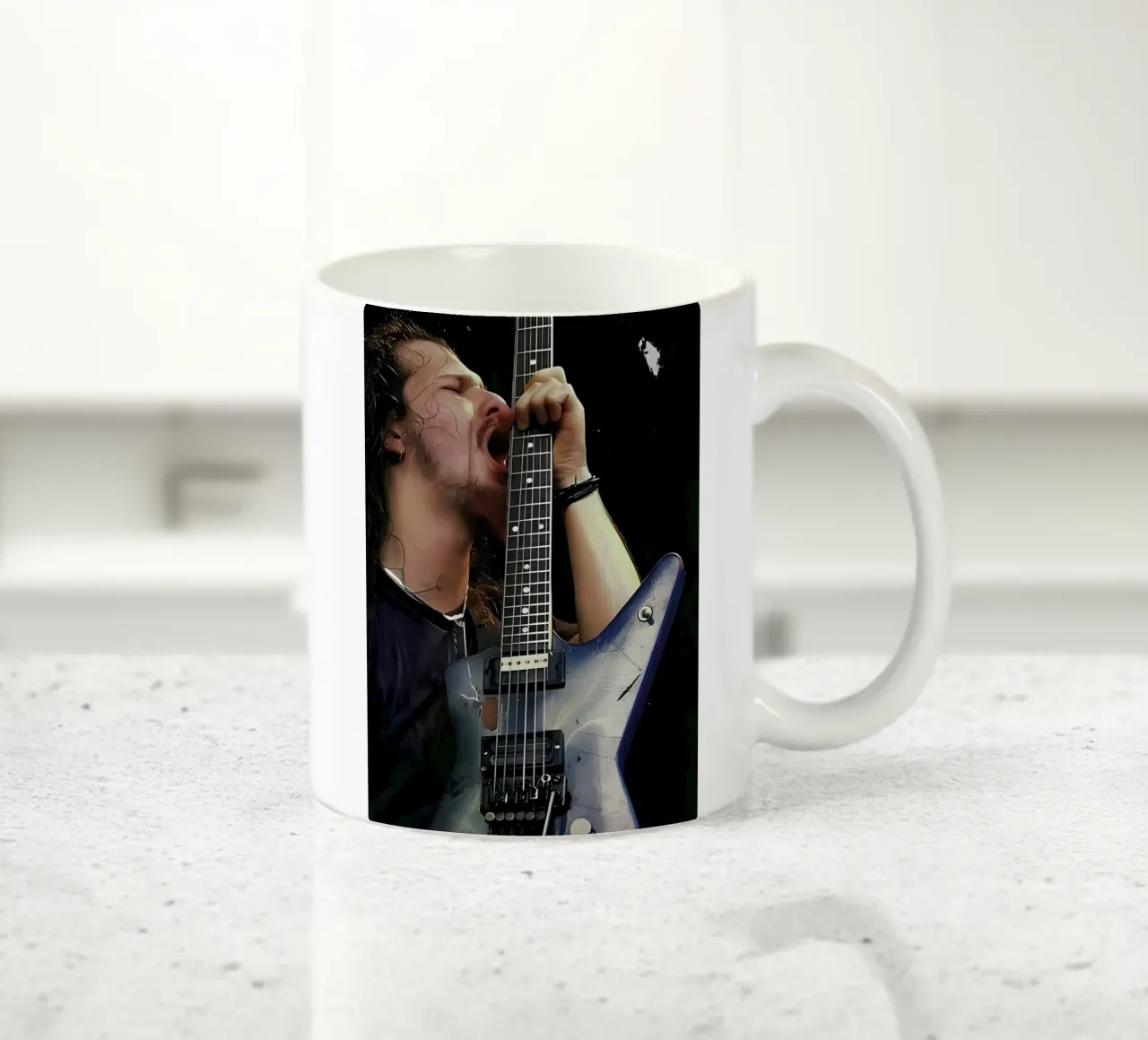 Dimebag Darrell tazza in ceramica da Low poly art