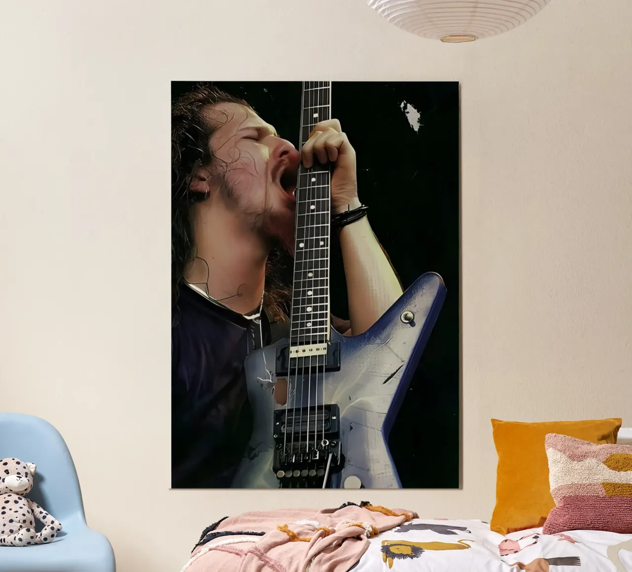 Dimebag Darrell poster da Low poly art