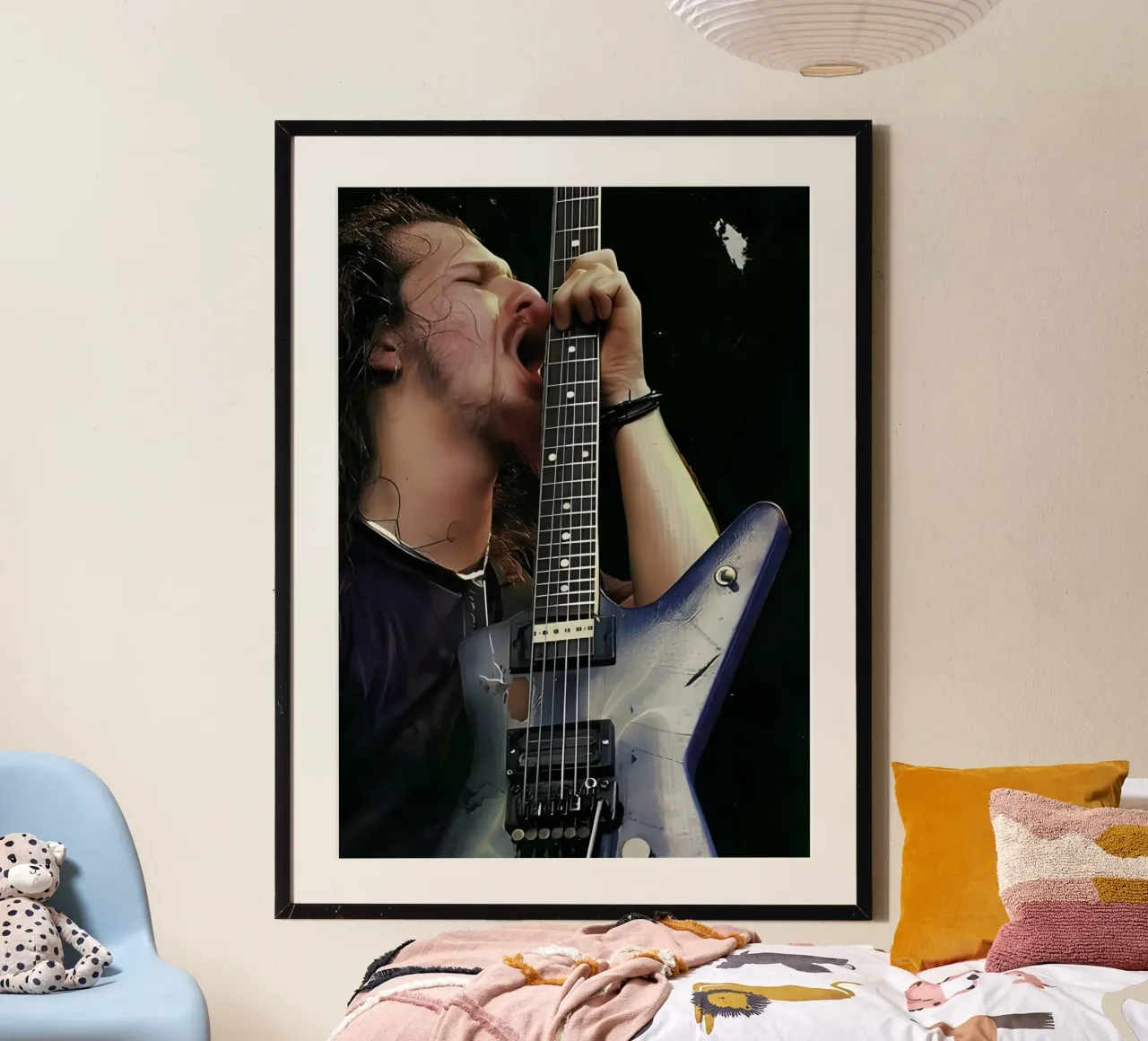 Dimebag Darrell poster da Low poly art