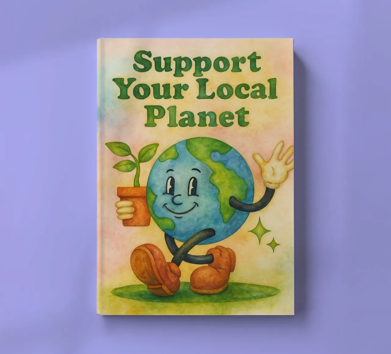 Unterstützen Sie Ihren lokalen Planet Painting Notizbuch von bonangroads