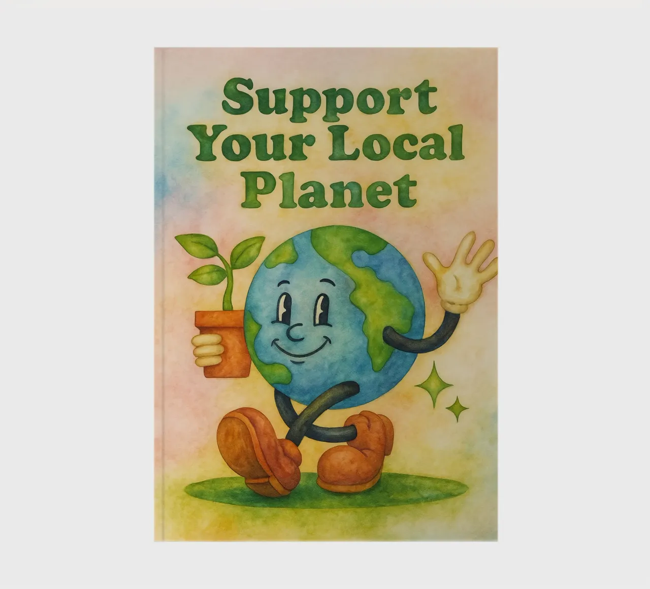 Unterstützen Sie Ihren lokalen Planet Painting Notizbuch von bonangroads