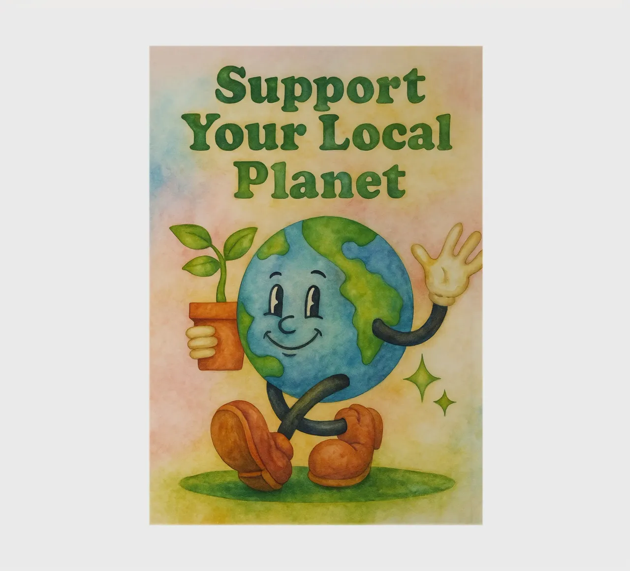 Unterstützen Sie Ihren lokalen Planet Painting Notizbuch von bonangroads