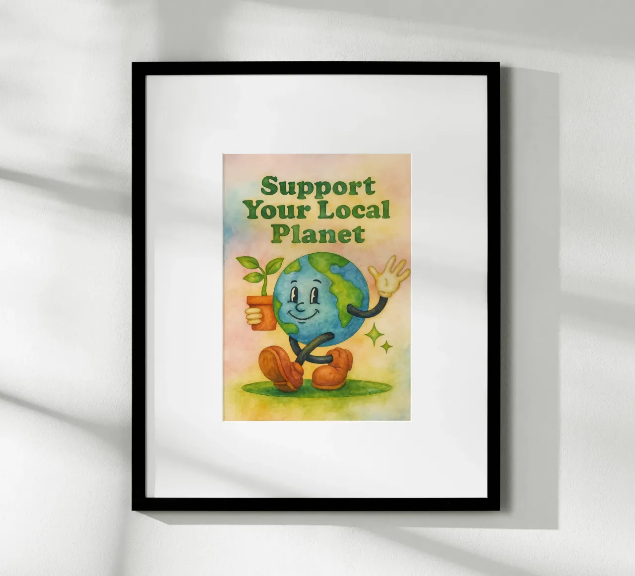 support your local planet painting hahnemühle by bonangroads