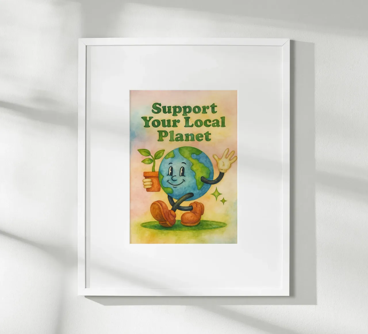 support your local planet painting hahnemühle by bonangroads