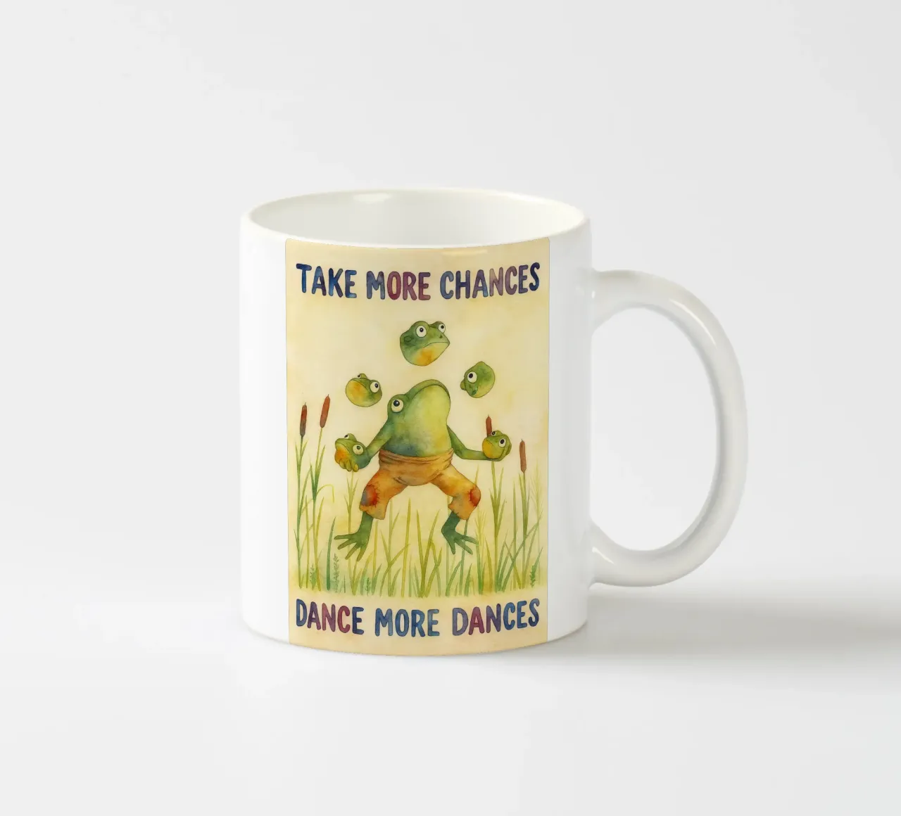 neem meer kansen danst meer dansen keramische mok van bonangroads