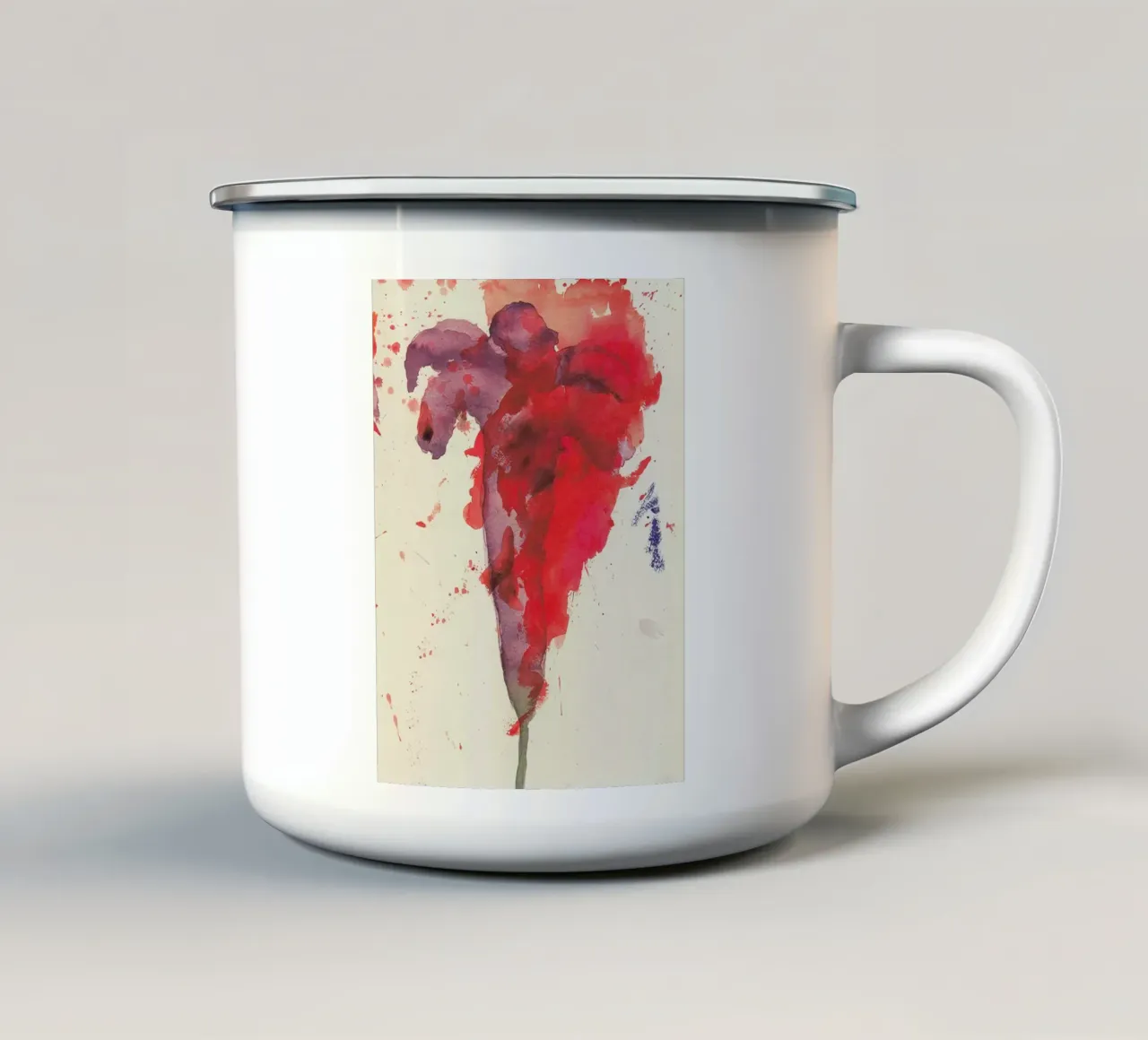Paradiso di Cy Twombly tazza in smalto da coley