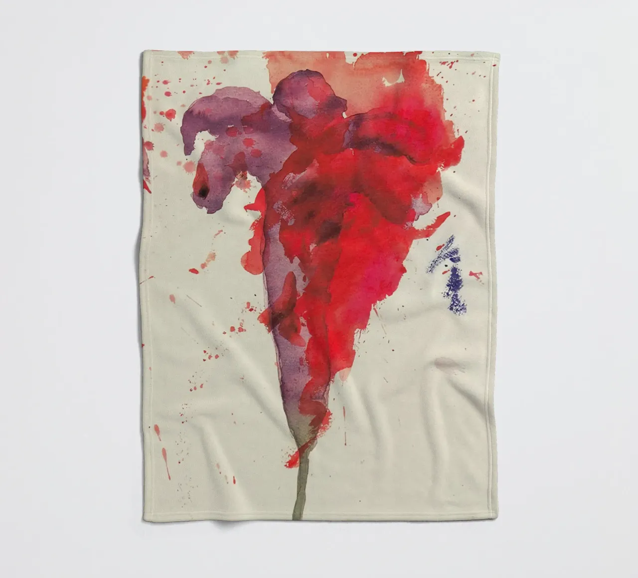 Paradiso di Cy Twombly coperta in pile da coley