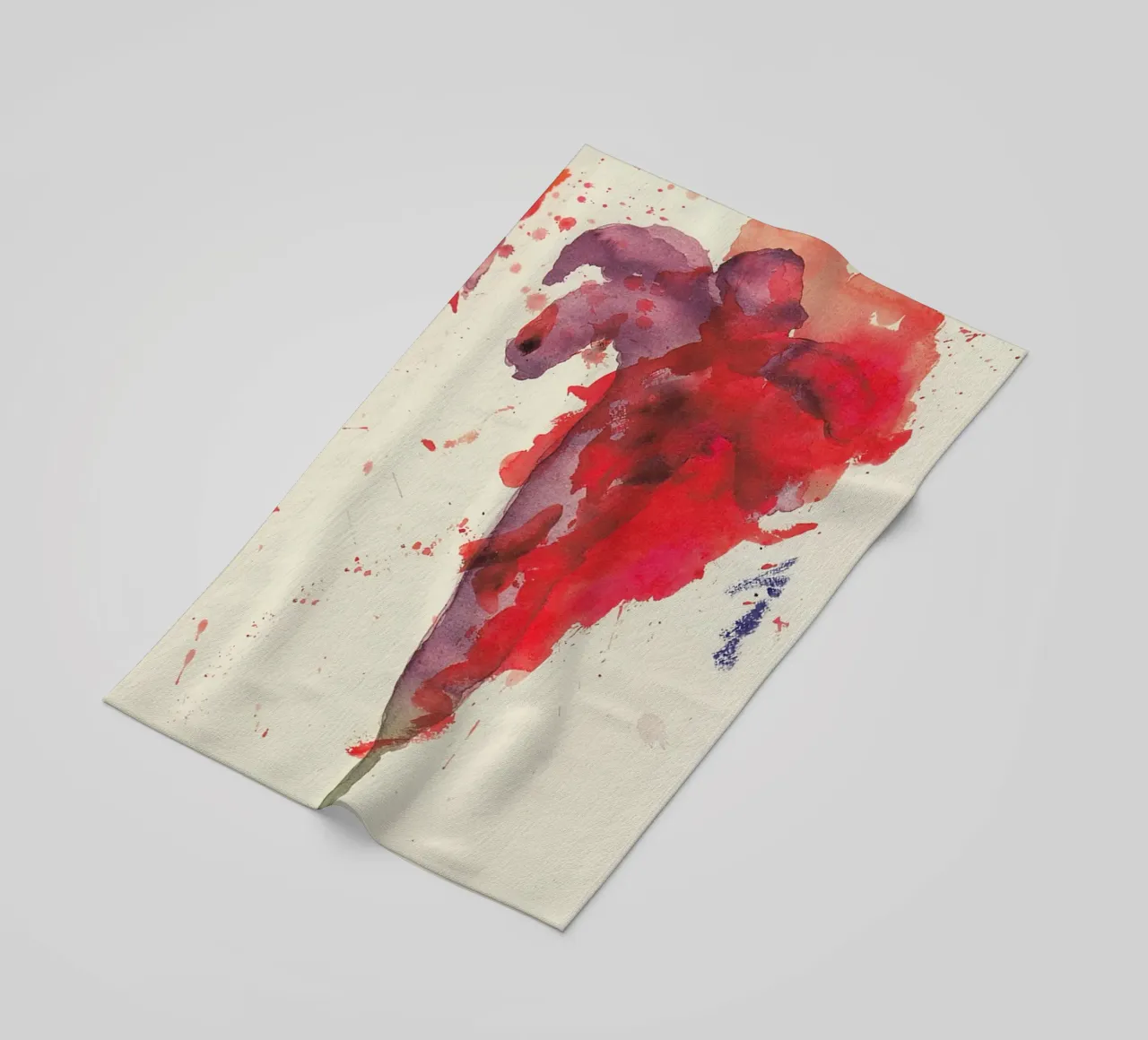 Paradiso di Cy Twombly telo mare da coley