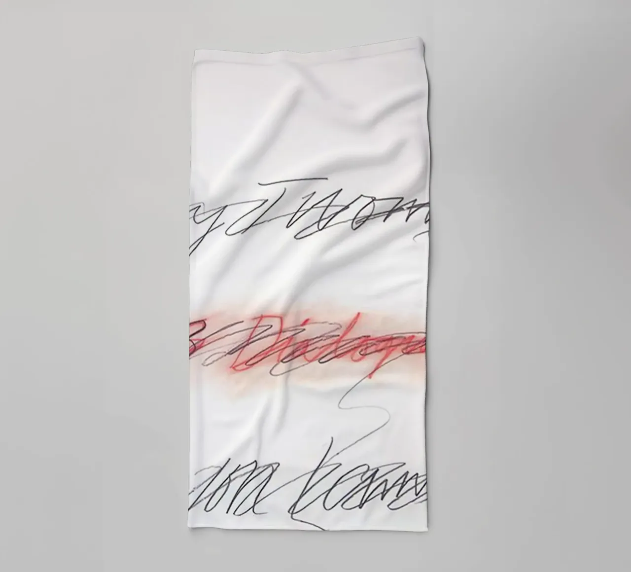 Cy Twombly Three Dialogues, 1977 towel by coley