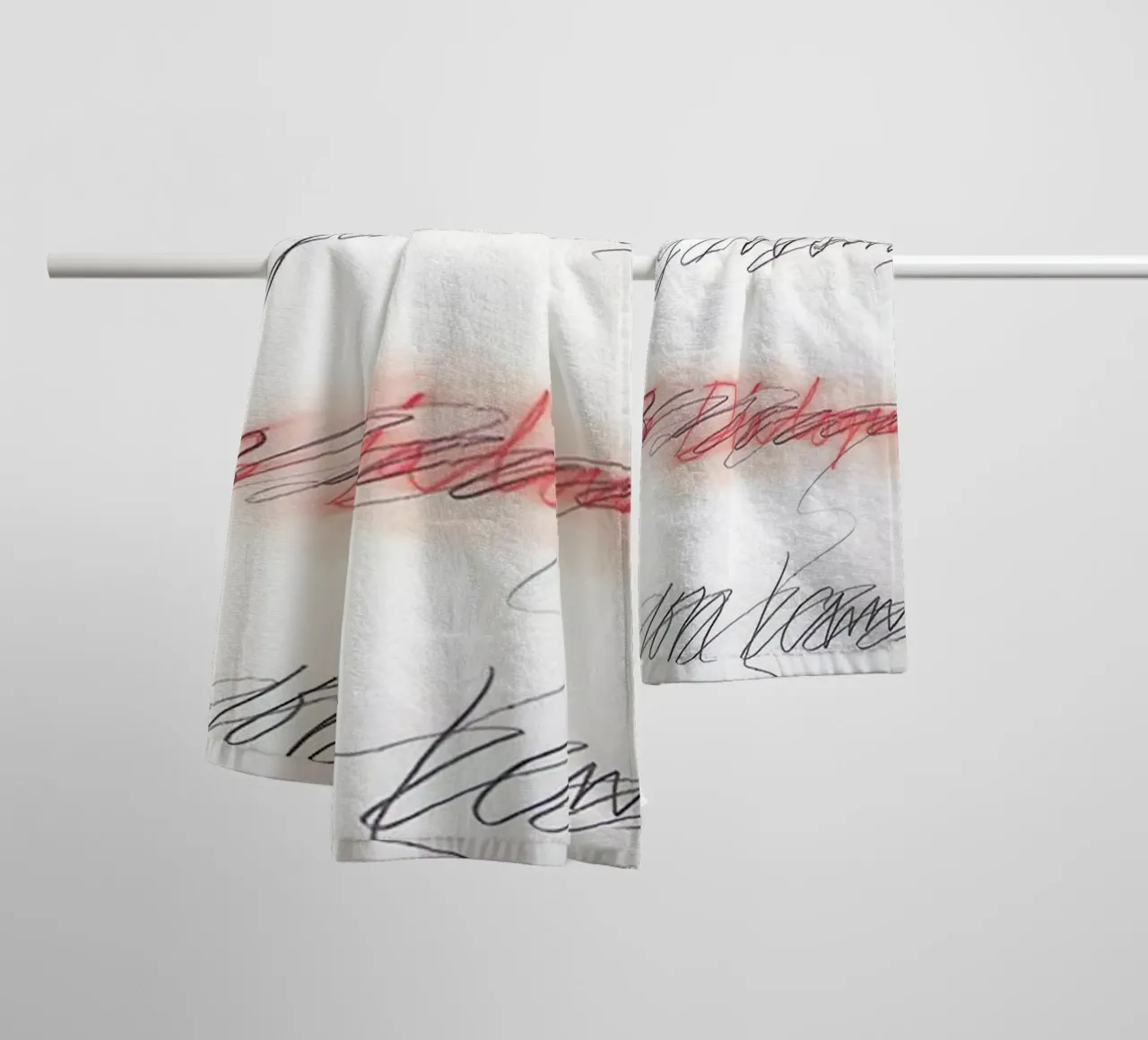 Cy Twombly Three Dialogues, 1977 towel by coley