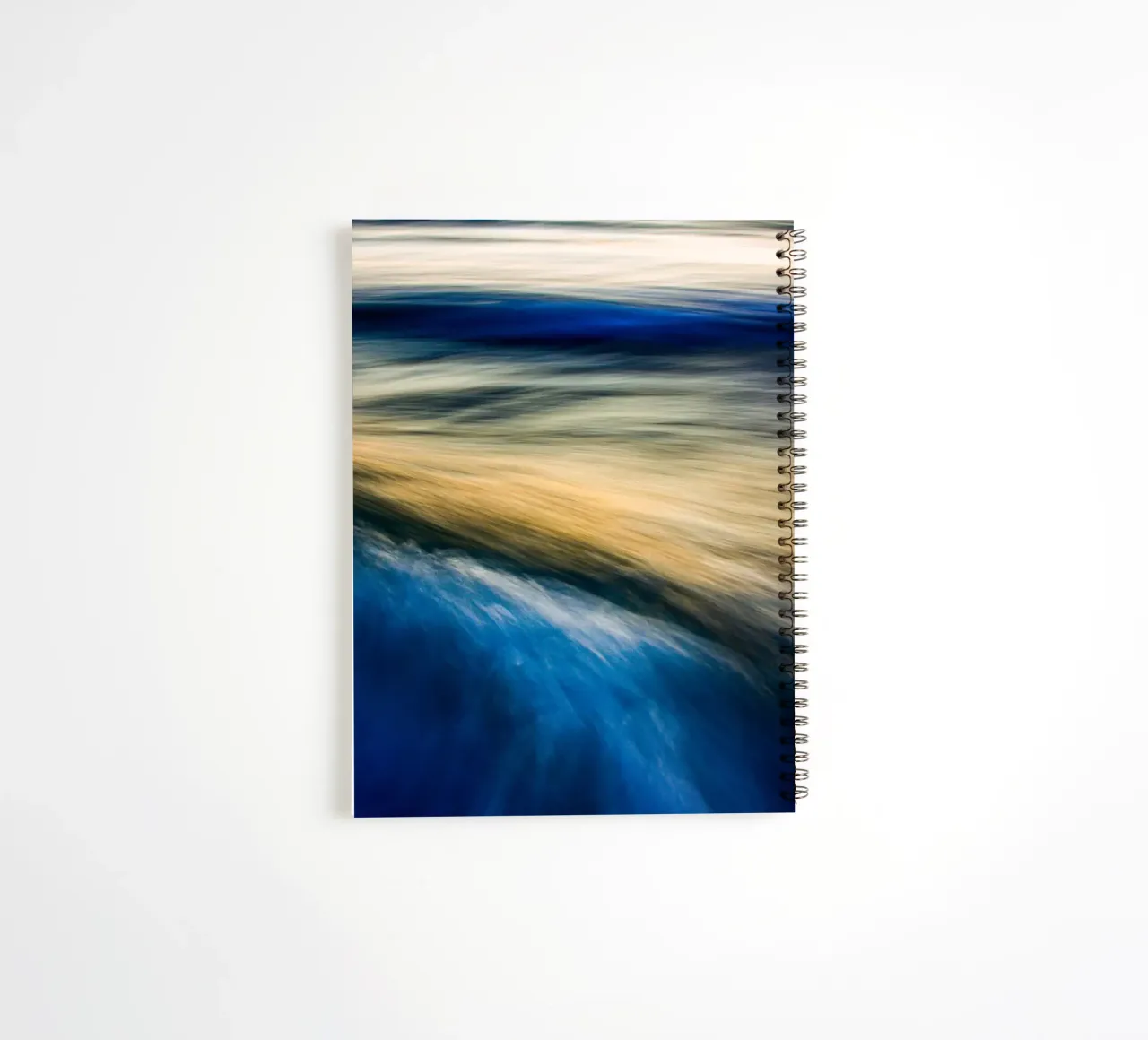 The Uniqueness of Waves VI spiral notebook by Tal Paz-Fridman