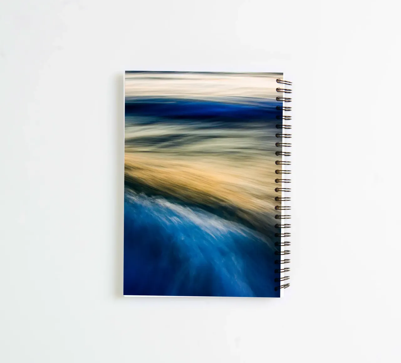 The Uniqueness of Waves VI spiral notebook by Tal Paz-Fridman