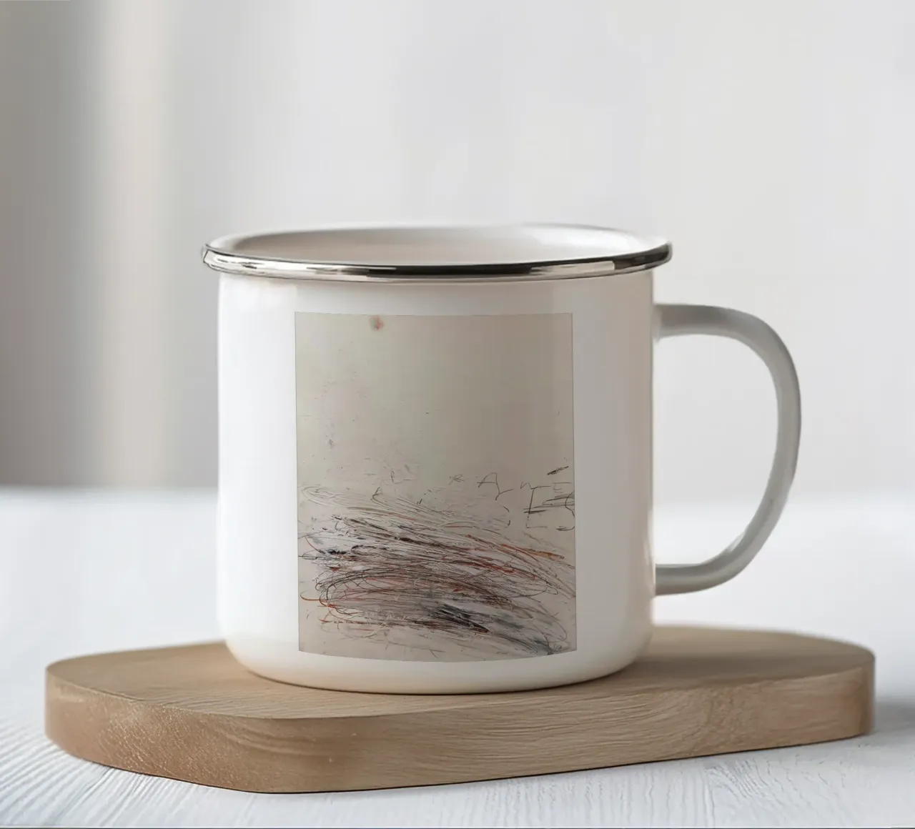 Ramses Cy Twombly tazza in smalto da coley