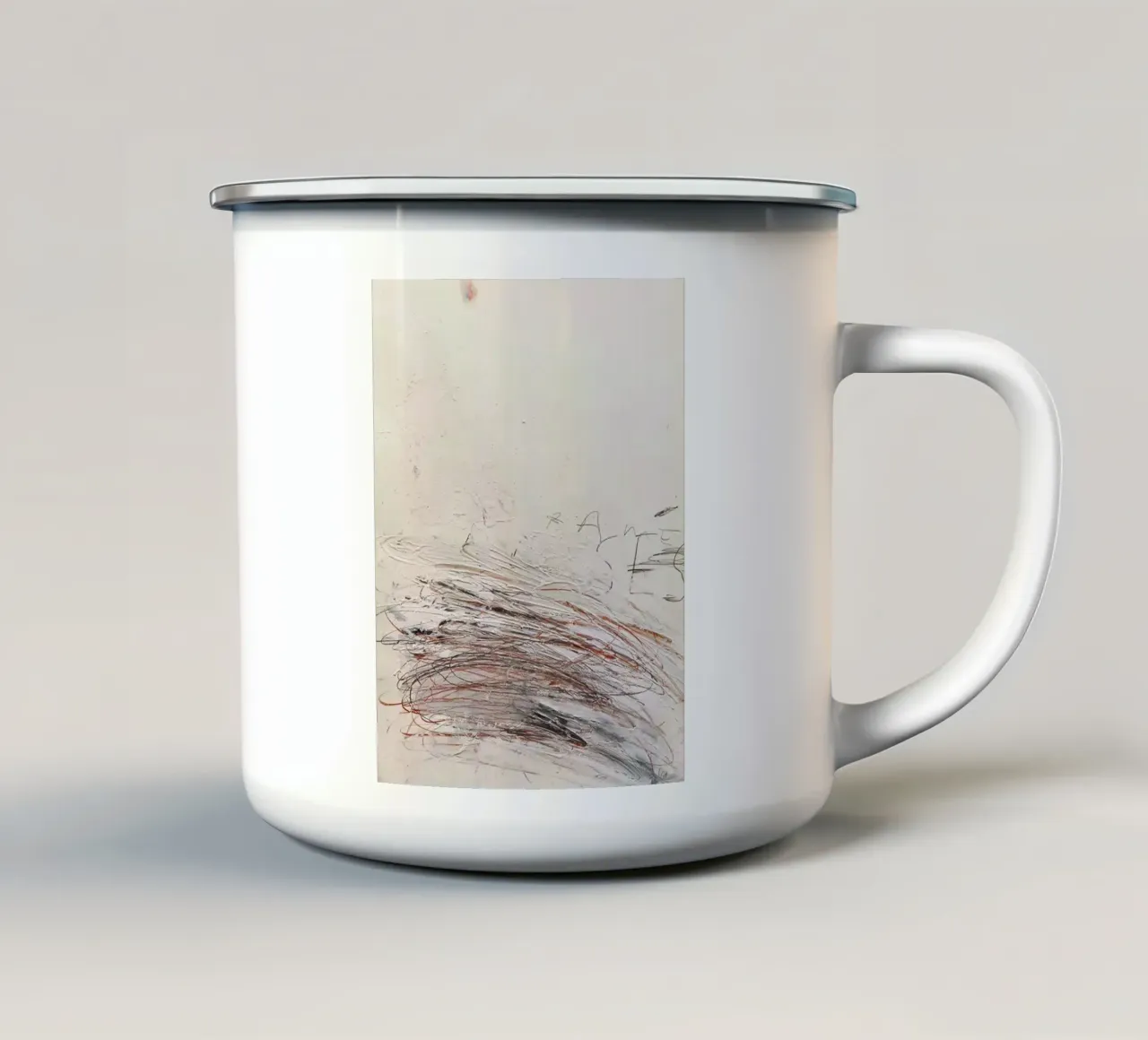 Ramses Cy Twombly tazza in smalto da coley