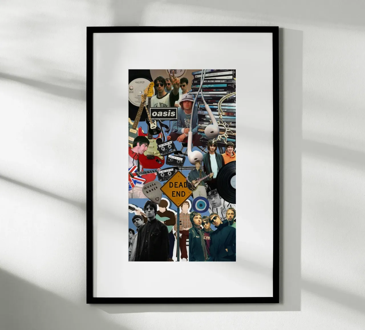I sogni fioriscono sulla sabbia poster con telaio in plastica da rendikeep