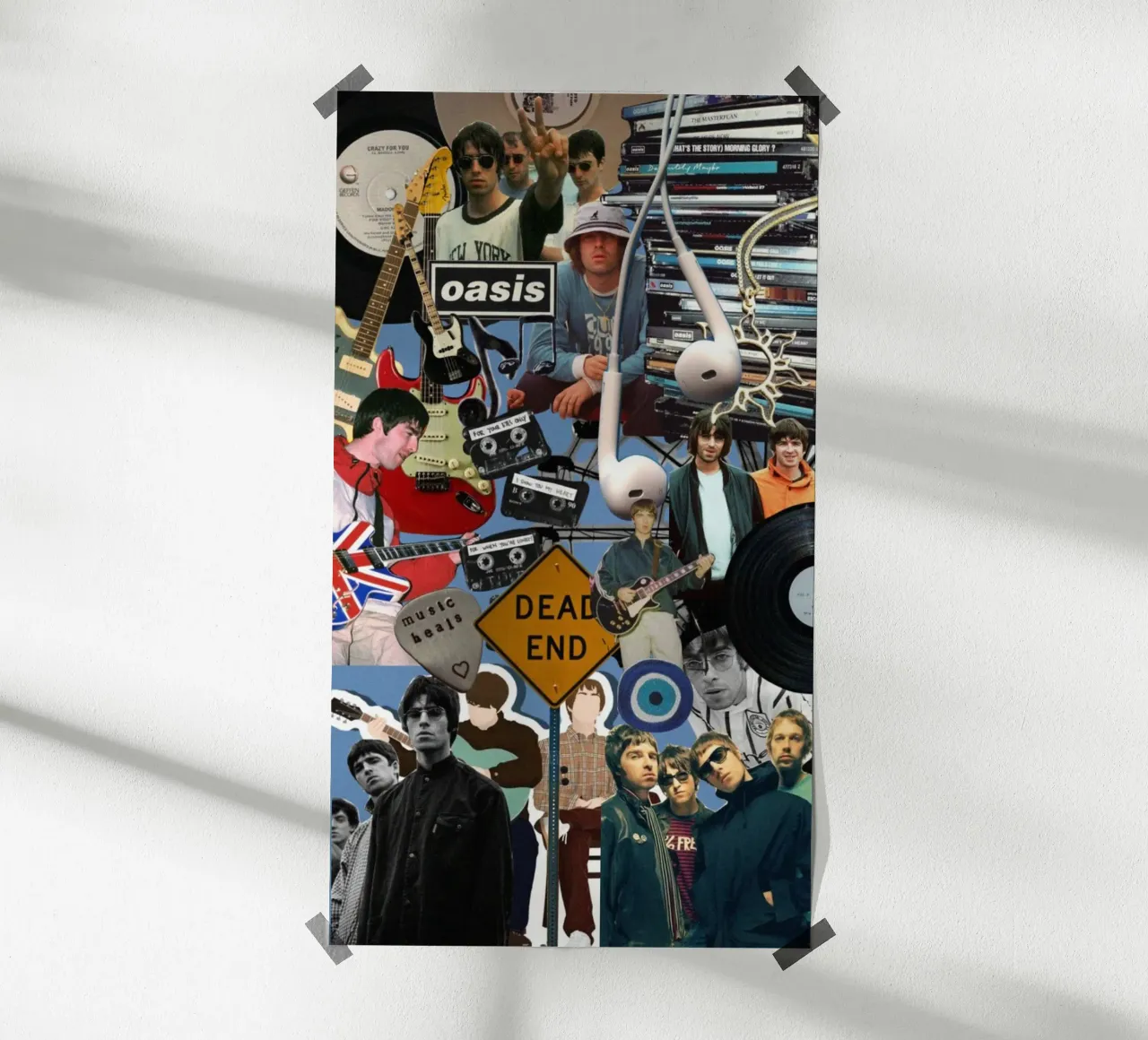 I sogni fioriscono sulla sabbia poster con telaio in plastica da rendikeep