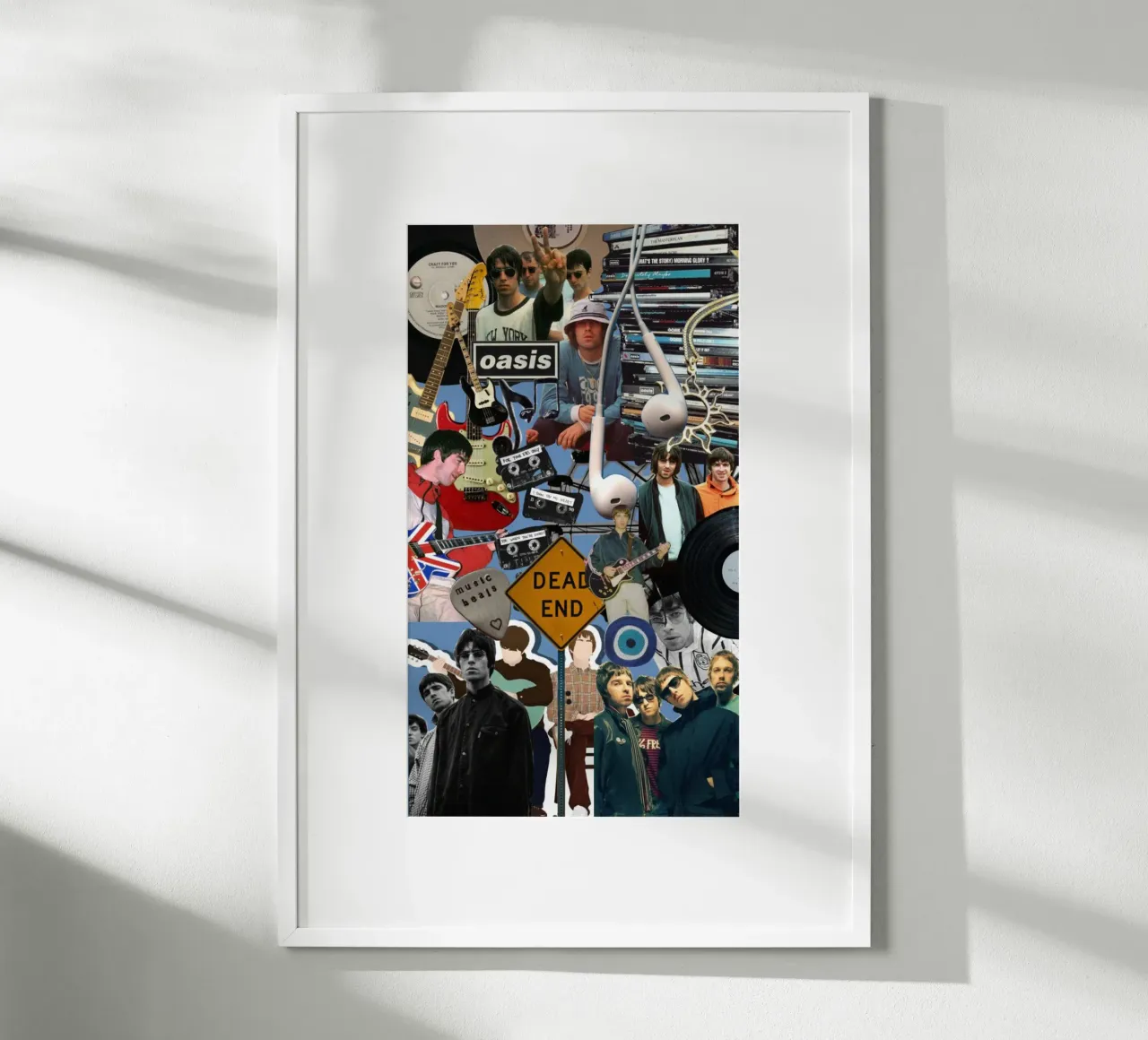 I sogni fioriscono sulla sabbia poster con telaio in plastica da rendikeep