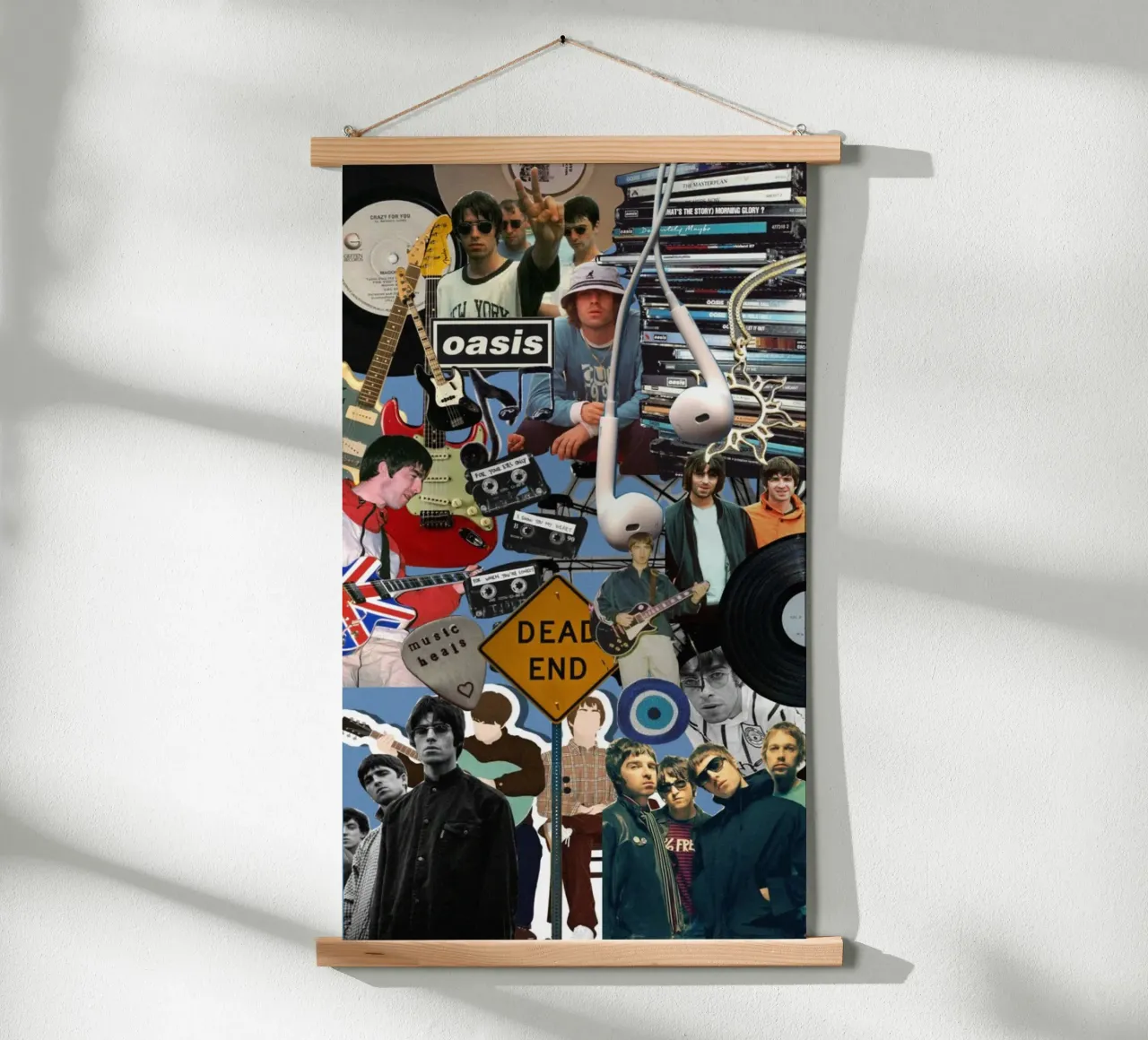 I sogni fioriscono sulla sabbia poster con telaio in plastica da rendikeep