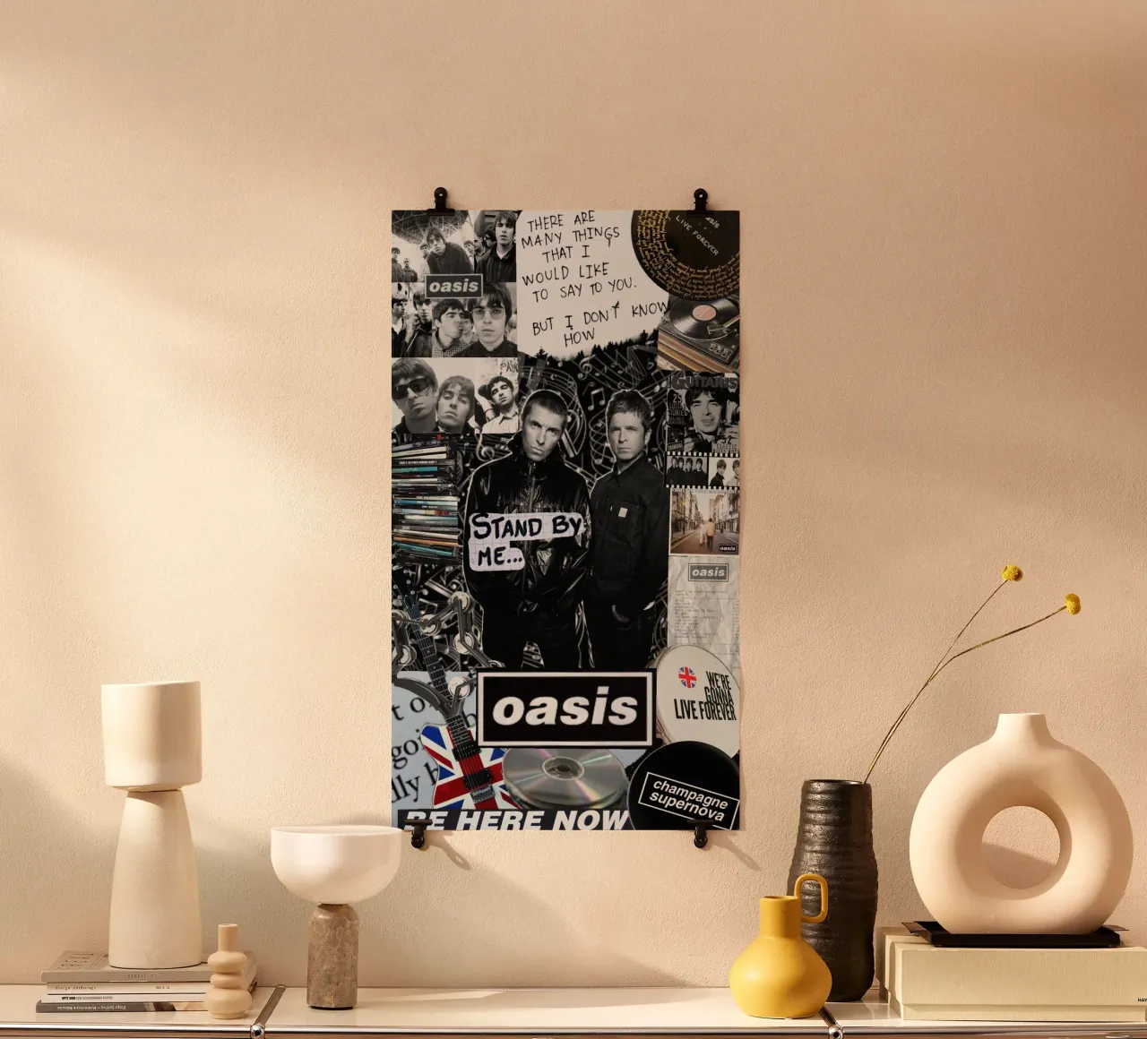 Orizzonti sconfinati ci invitano ad andare avanti poster da rendikeep