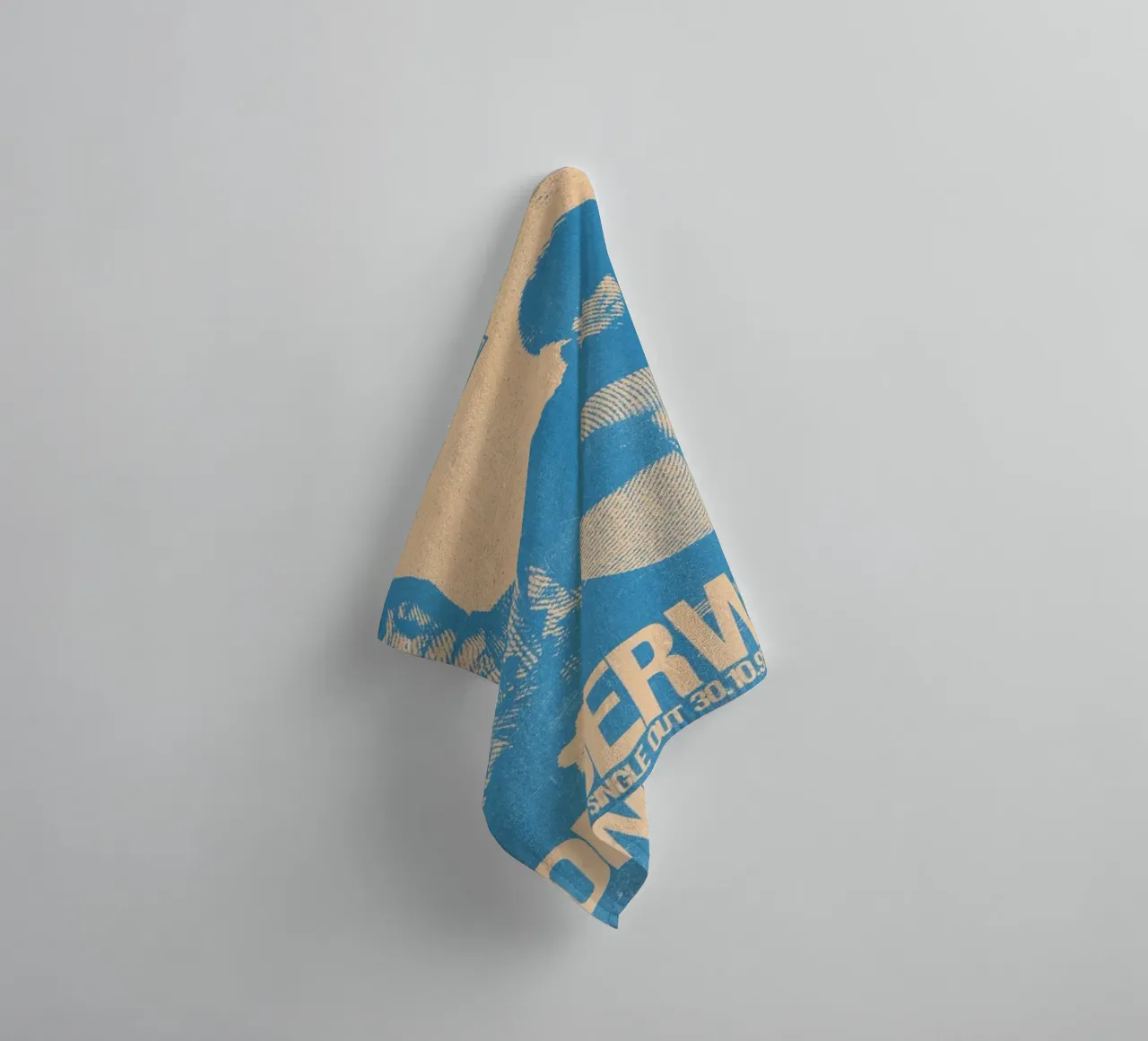 Journey Through Whispering Dunes towel by rendikeep