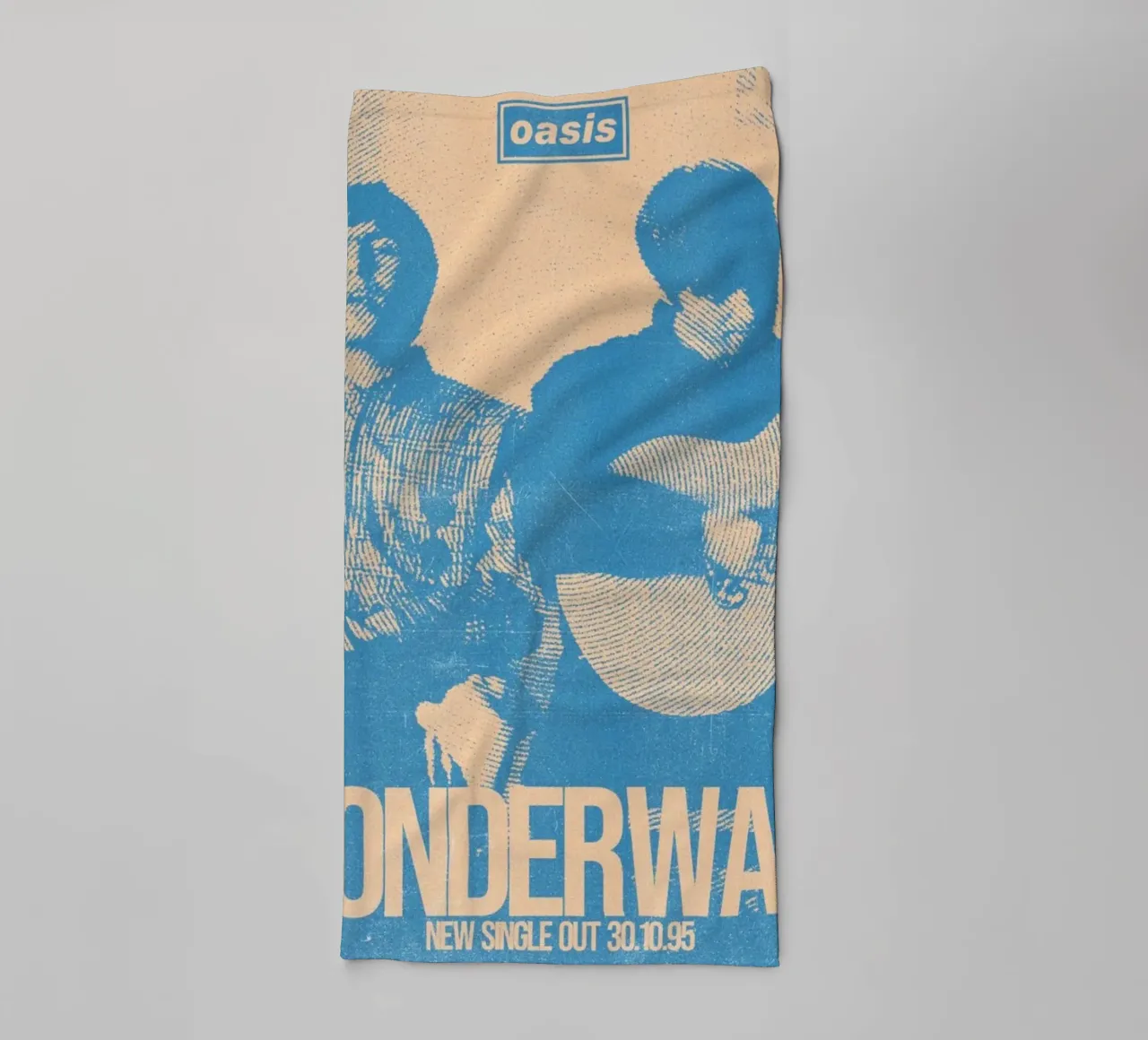Journey Through Whispering Dunes towel by rendikeep