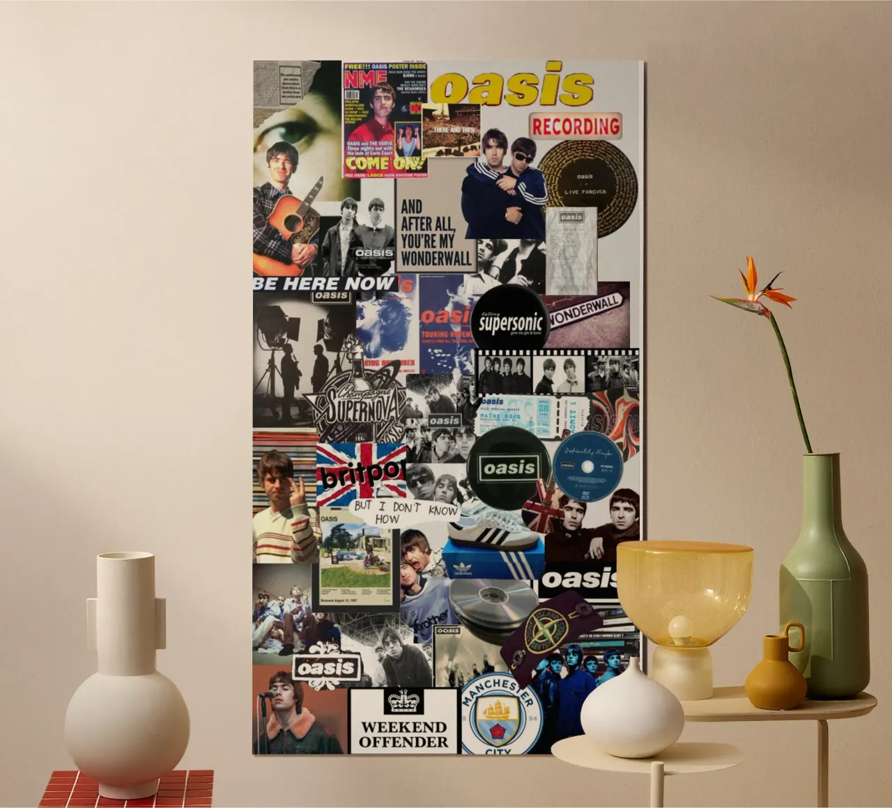 Hidden Springs Guida Viaggiatori poster con telaio in plastica da rendikeep