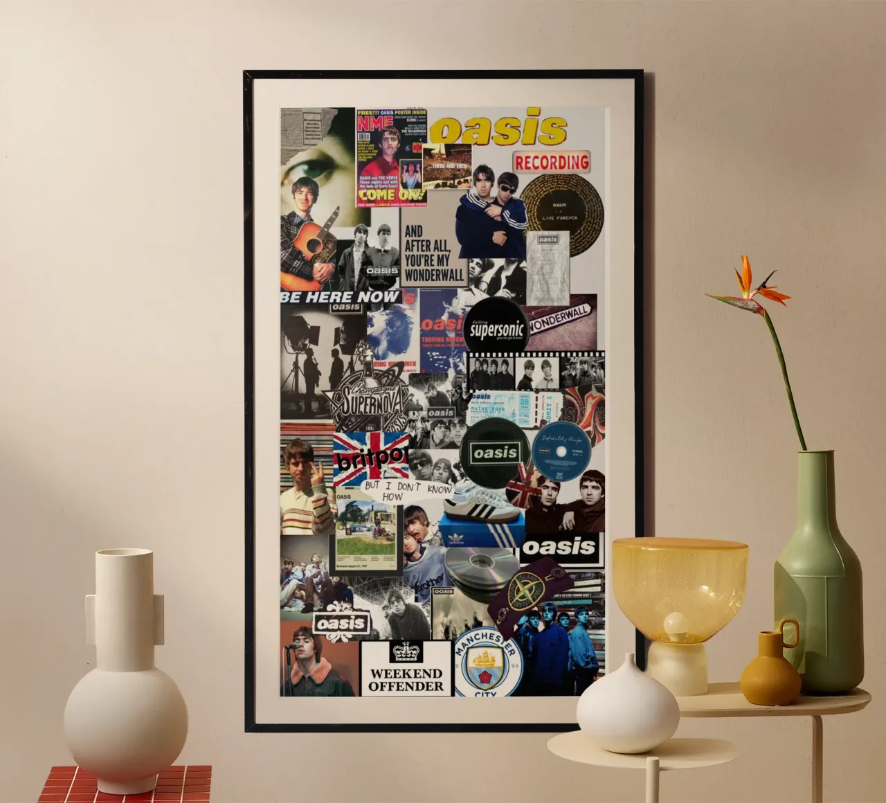 Hidden Springs Guida Viaggiatori poster con telaio in plastica da rendikeep