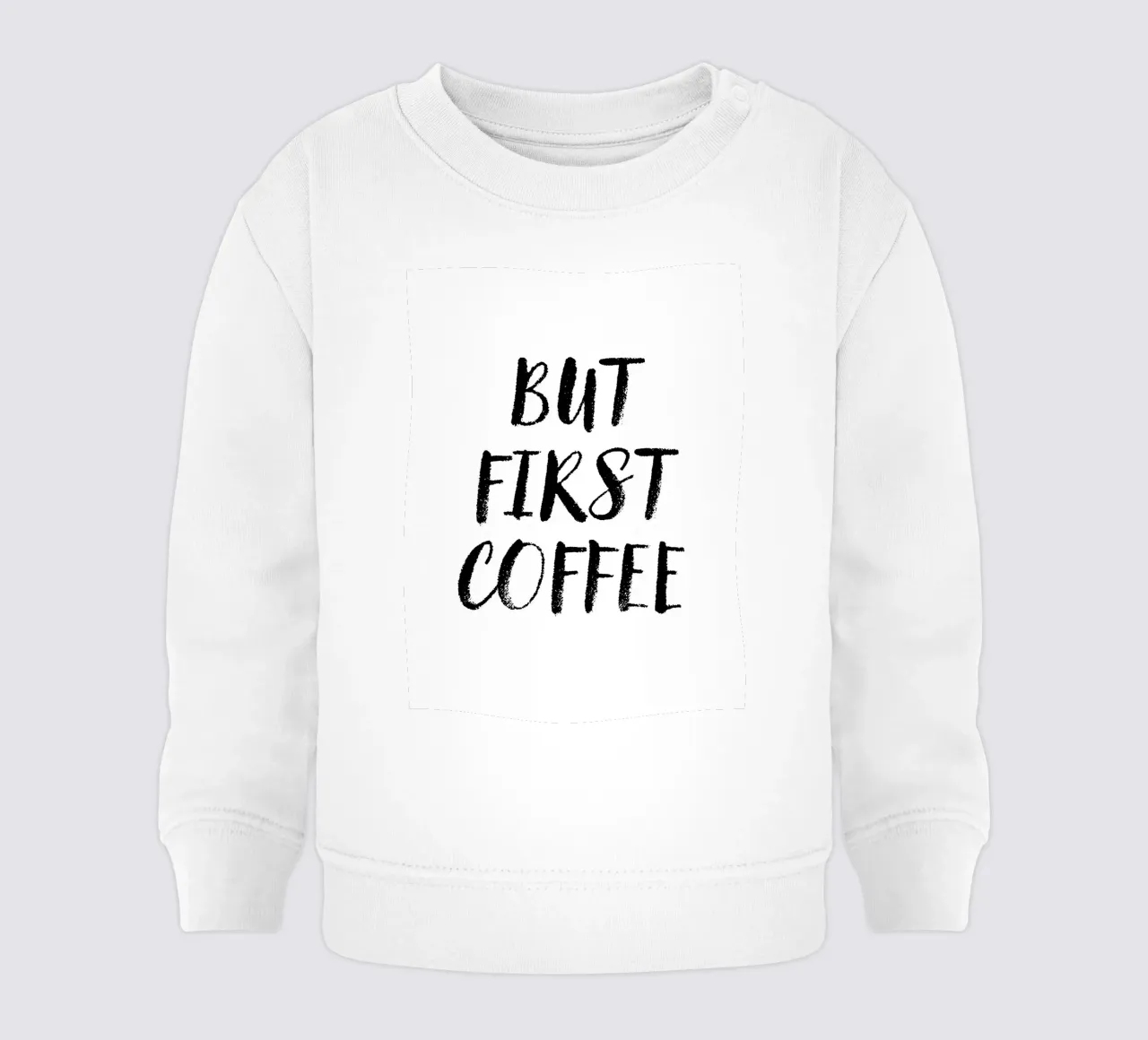 But First Coffee 1 felpa neonato da The Type Club Tokyo