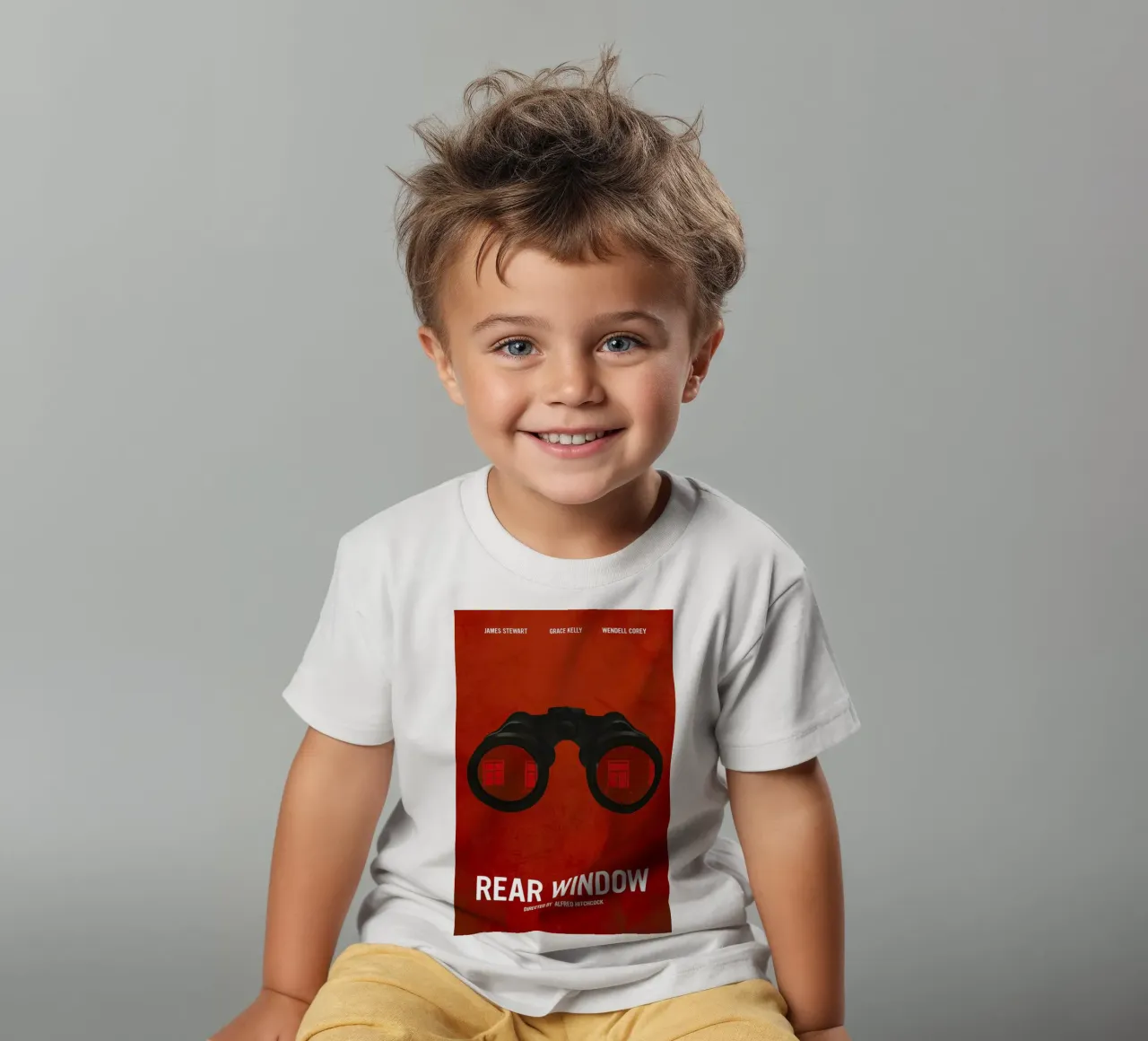 Rear Window t-shirt bambini da Calm The Ham