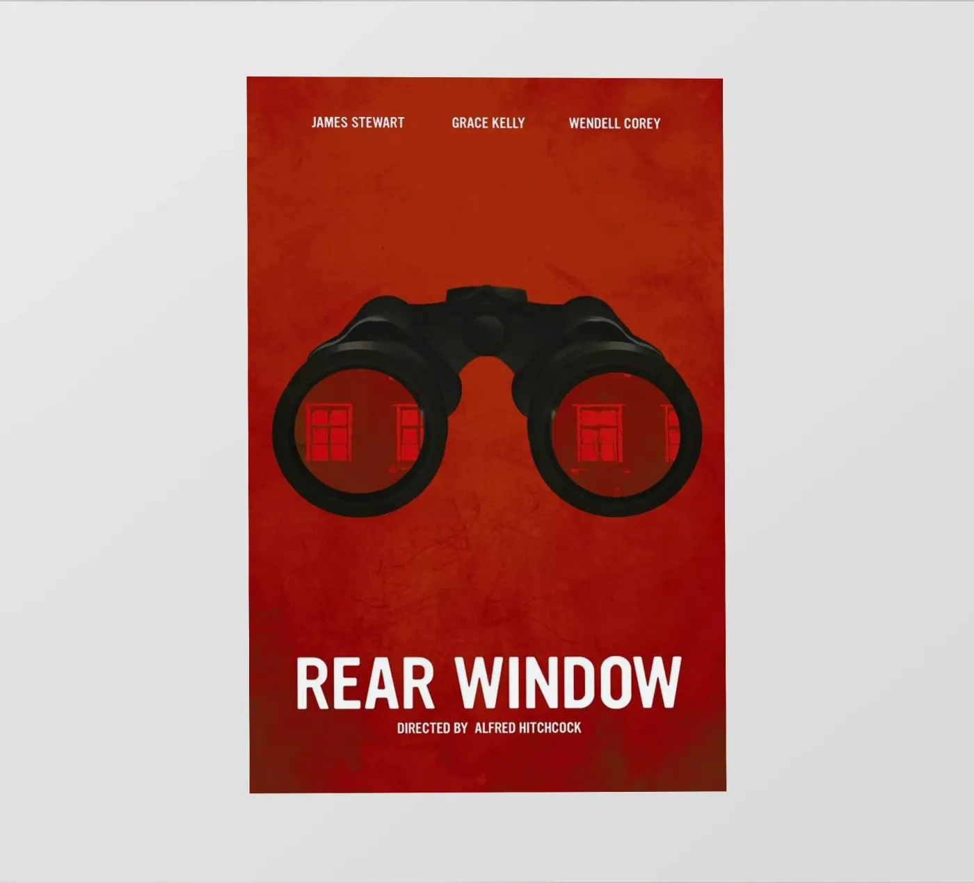 Rear Window backlit folie van Calm The Ham