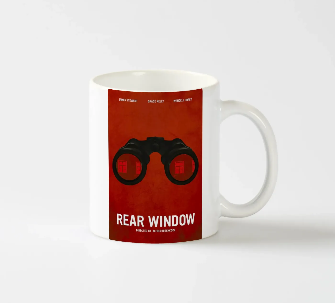Rear Window ceramic mug by Calm The Ham