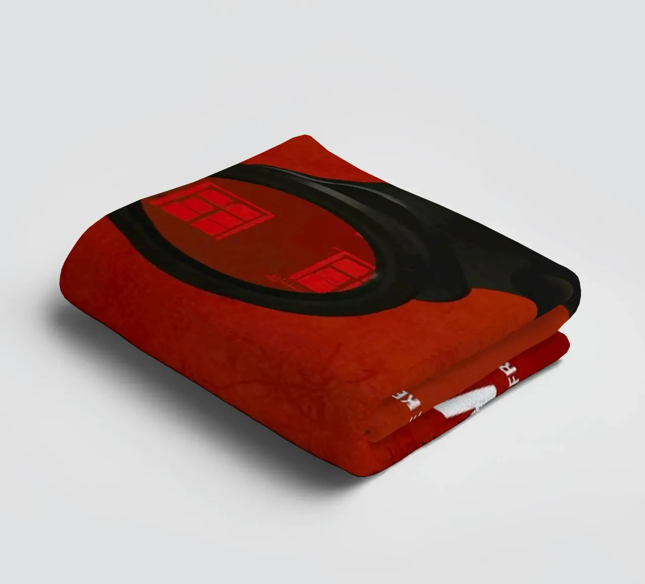 Rear Window towel by Calm The Ham