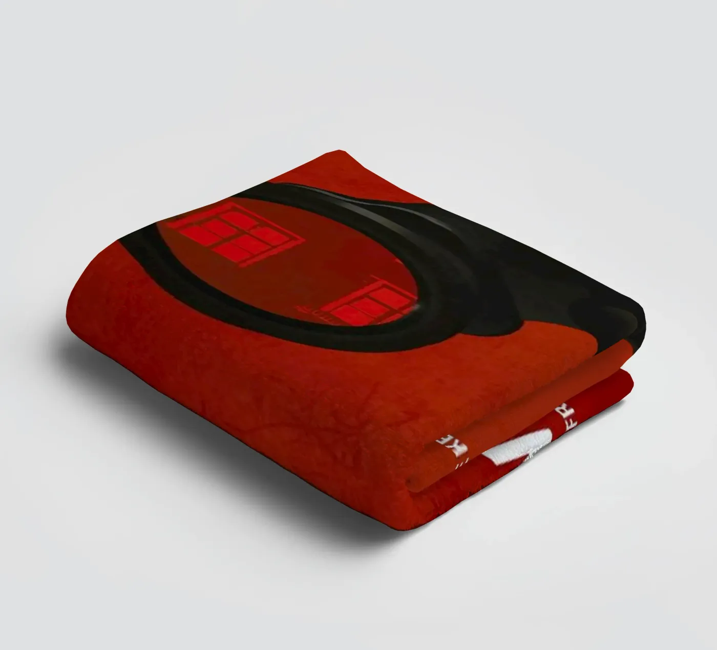 Rear Window badhanddoek van Calm The Ham