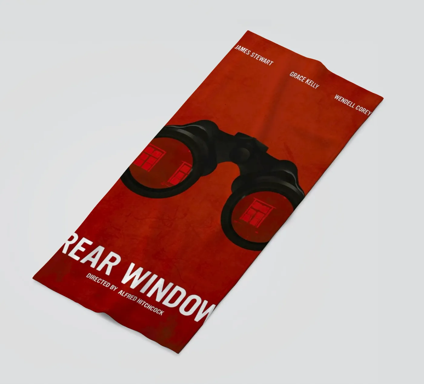 Rear Window beach towel by Calm The Ham