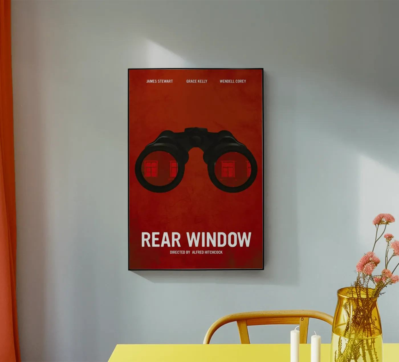 Rear Window Acryl-Glas von Calm The Ham