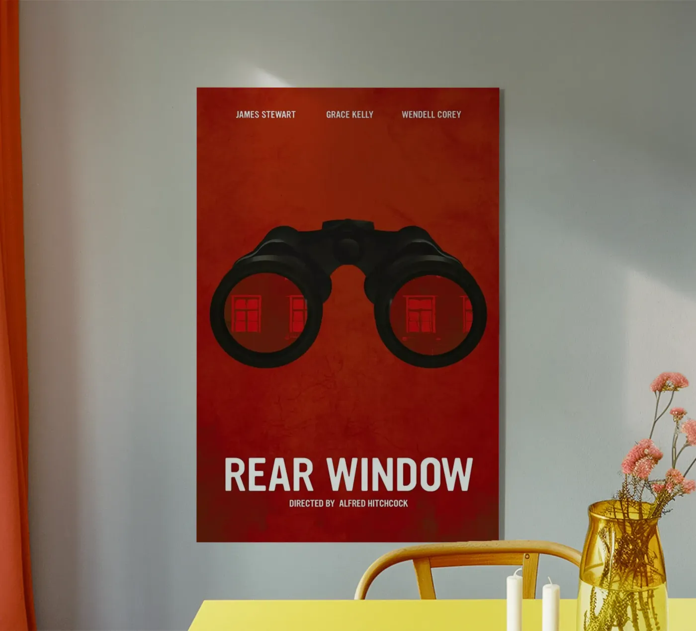 Rear Window Acryl-Glas von Calm The Ham