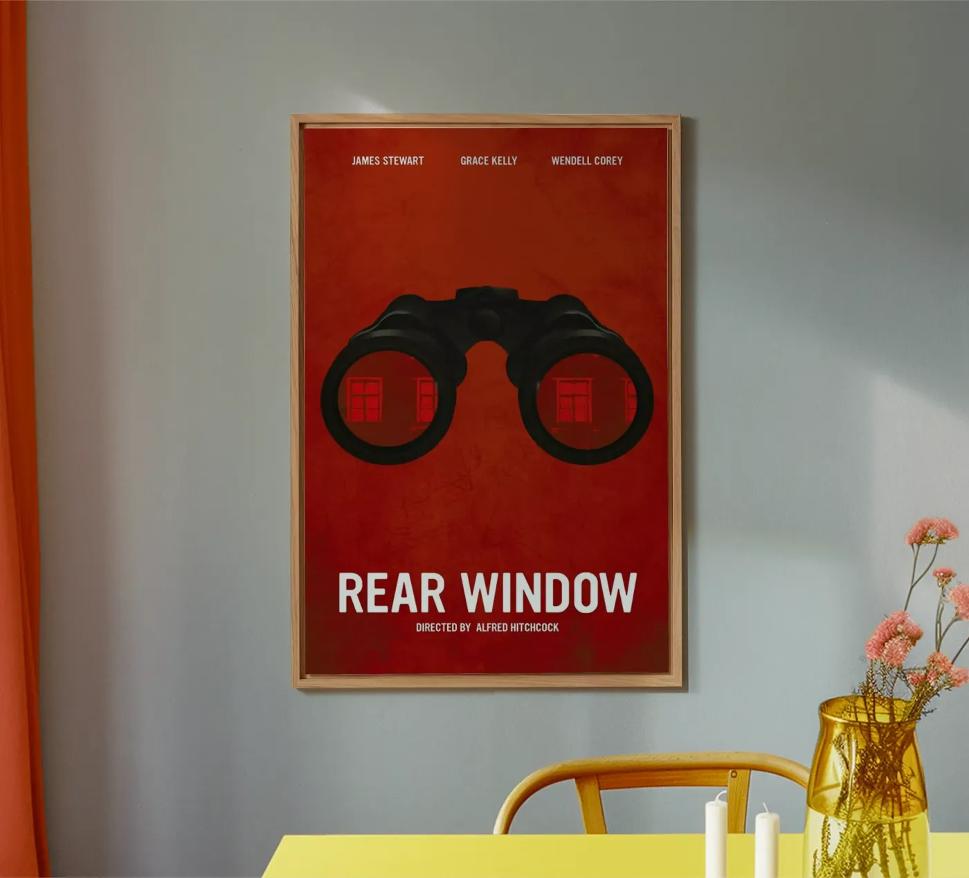 Rear Window pannello forex da Calm The Ham