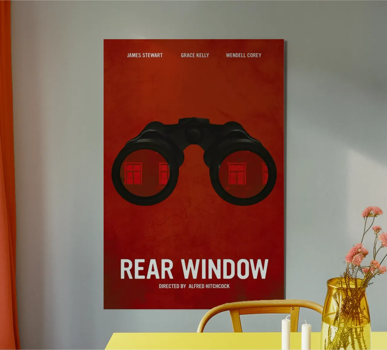 Rear Window forex plate by Calm The Ham