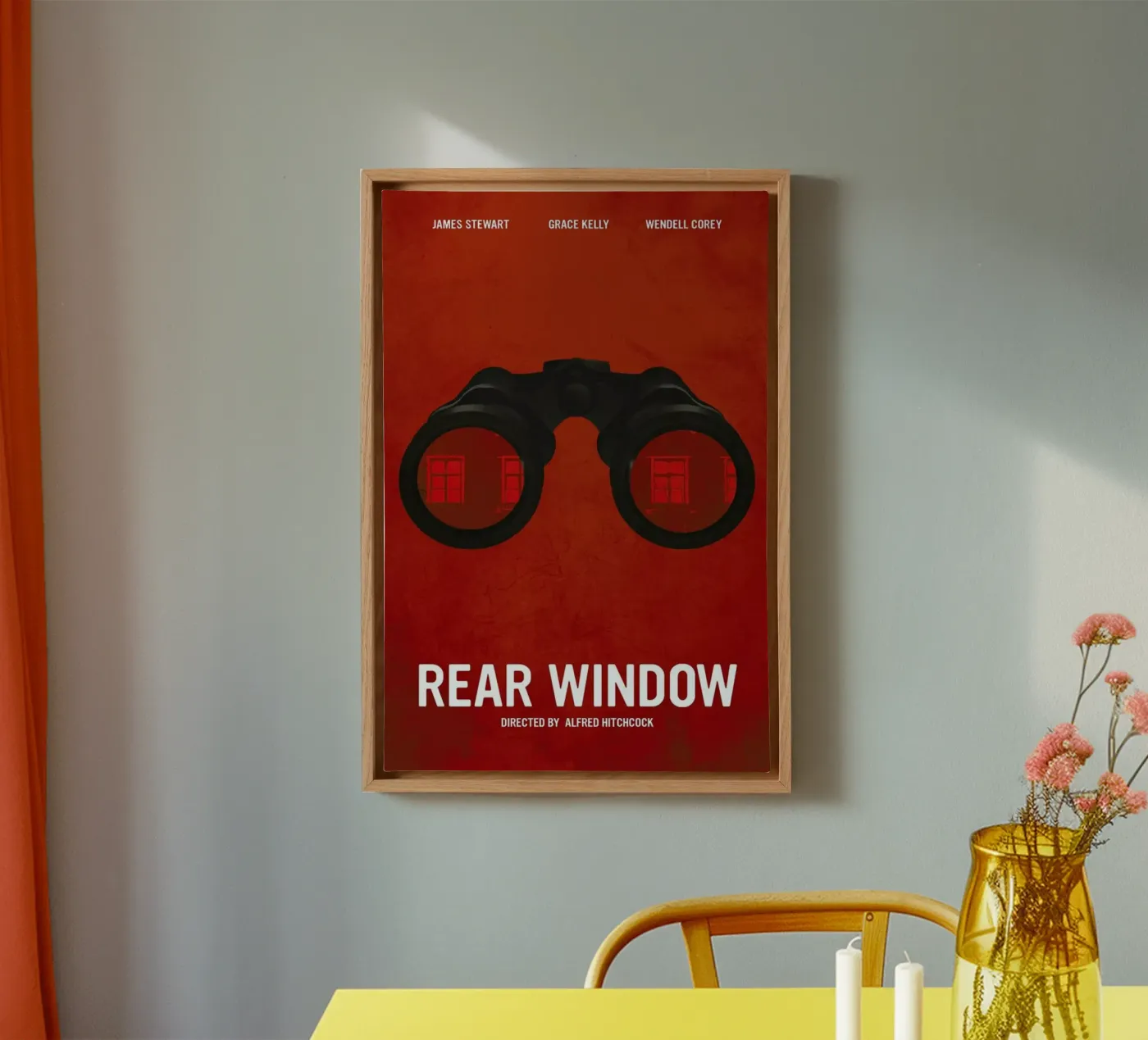 Rear Window canvas by Calm The Ham