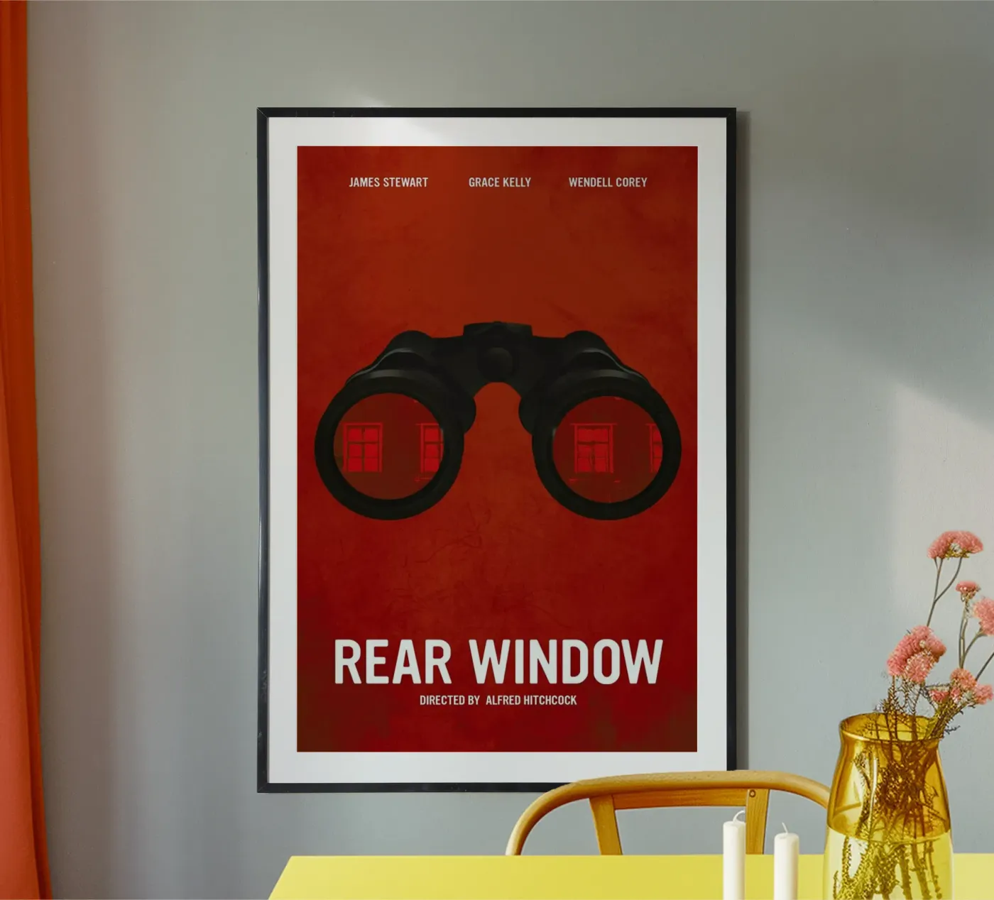 Rear Window poster by Calm The Ham