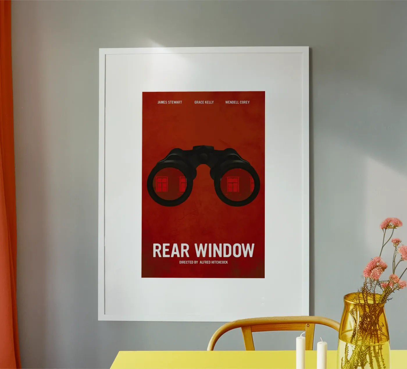 Rear Window poster by Calm The Ham